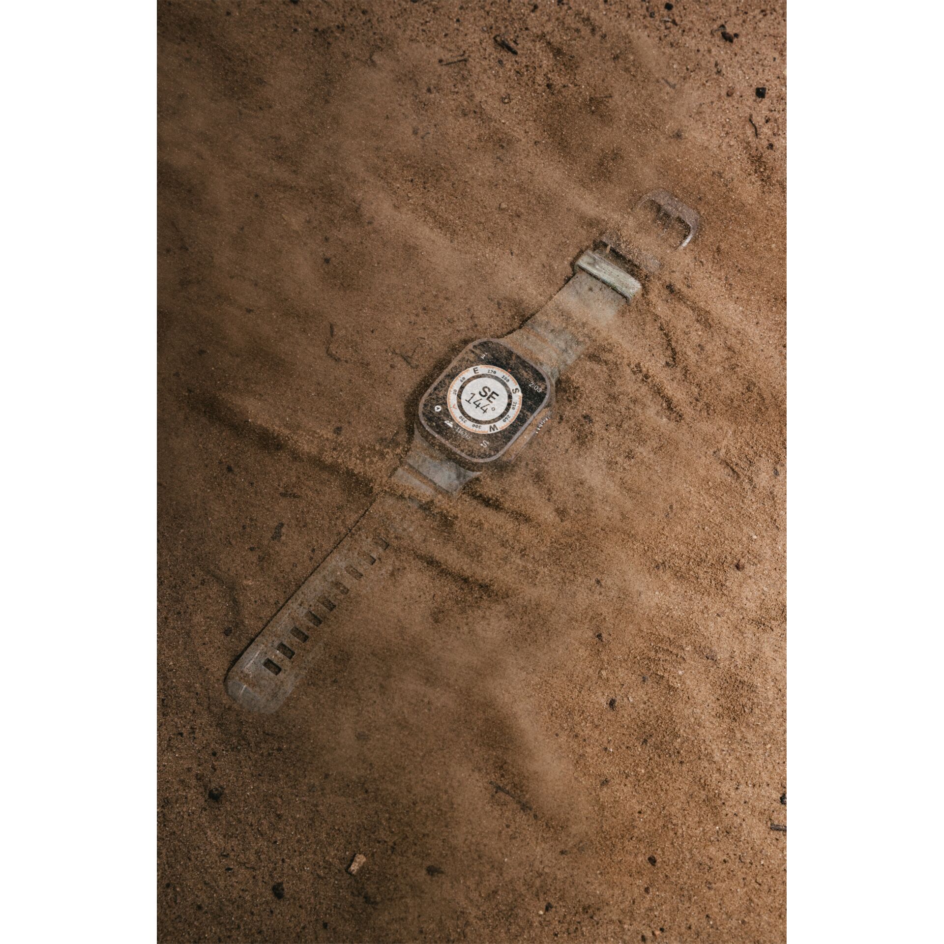 Uhrenarmband, Smartwatch, Sandgetränkt, Rostfrei, Digitaluhr