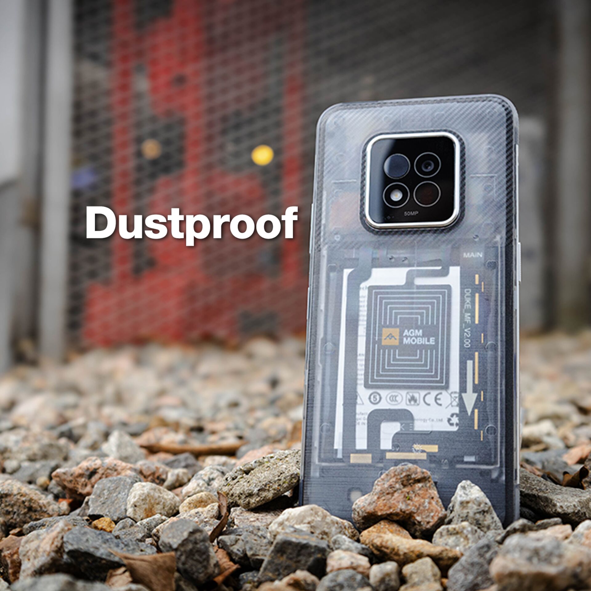 Schutt, Kiesel, Elektronik, Handy, Telefon