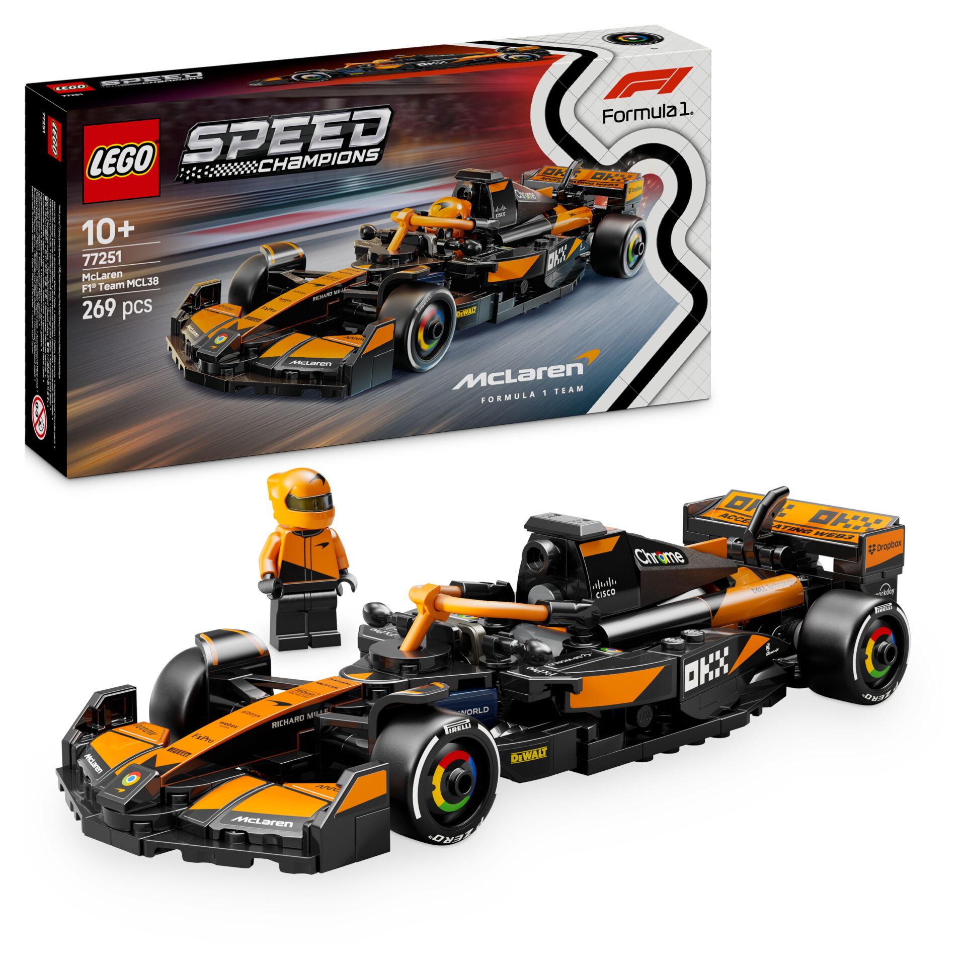 Lego, Speed Champions, Formel 1, McLaren, Rennwagen