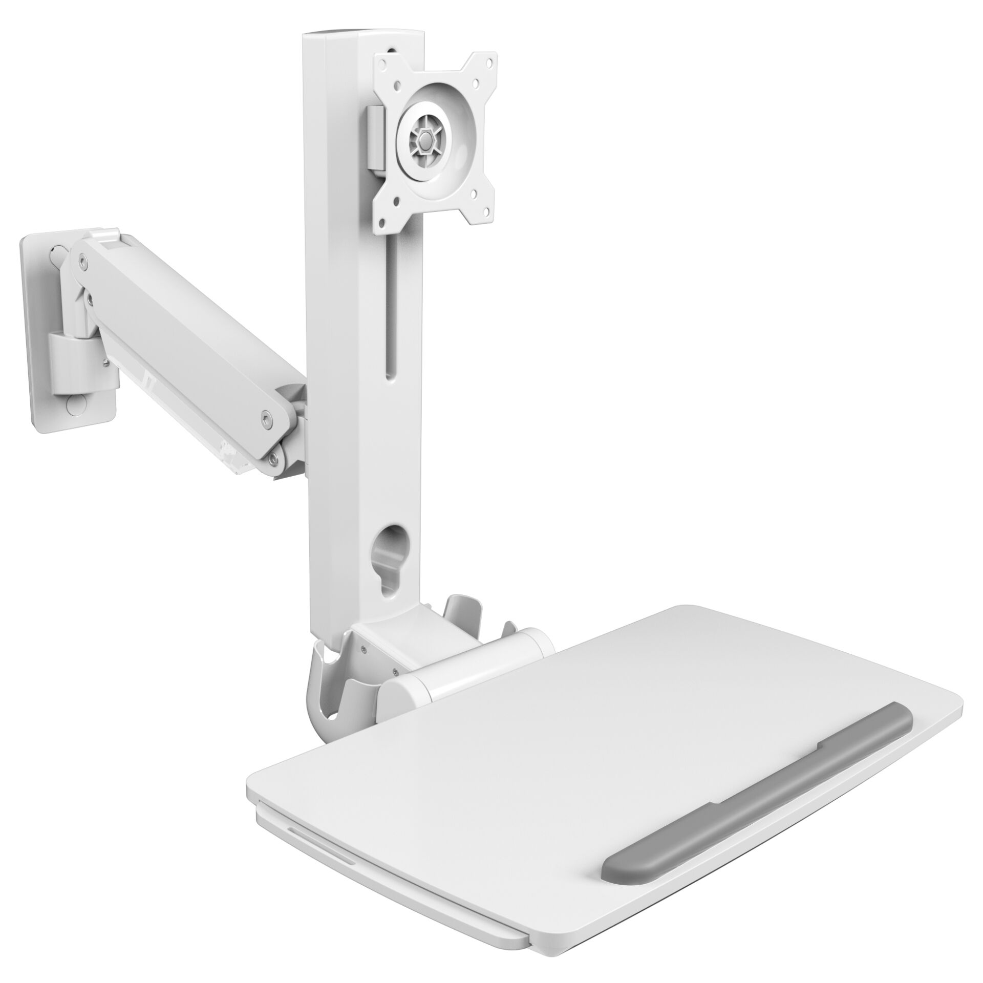 ICY BOX IB-WS700-W  Sit-Stand-Workstation