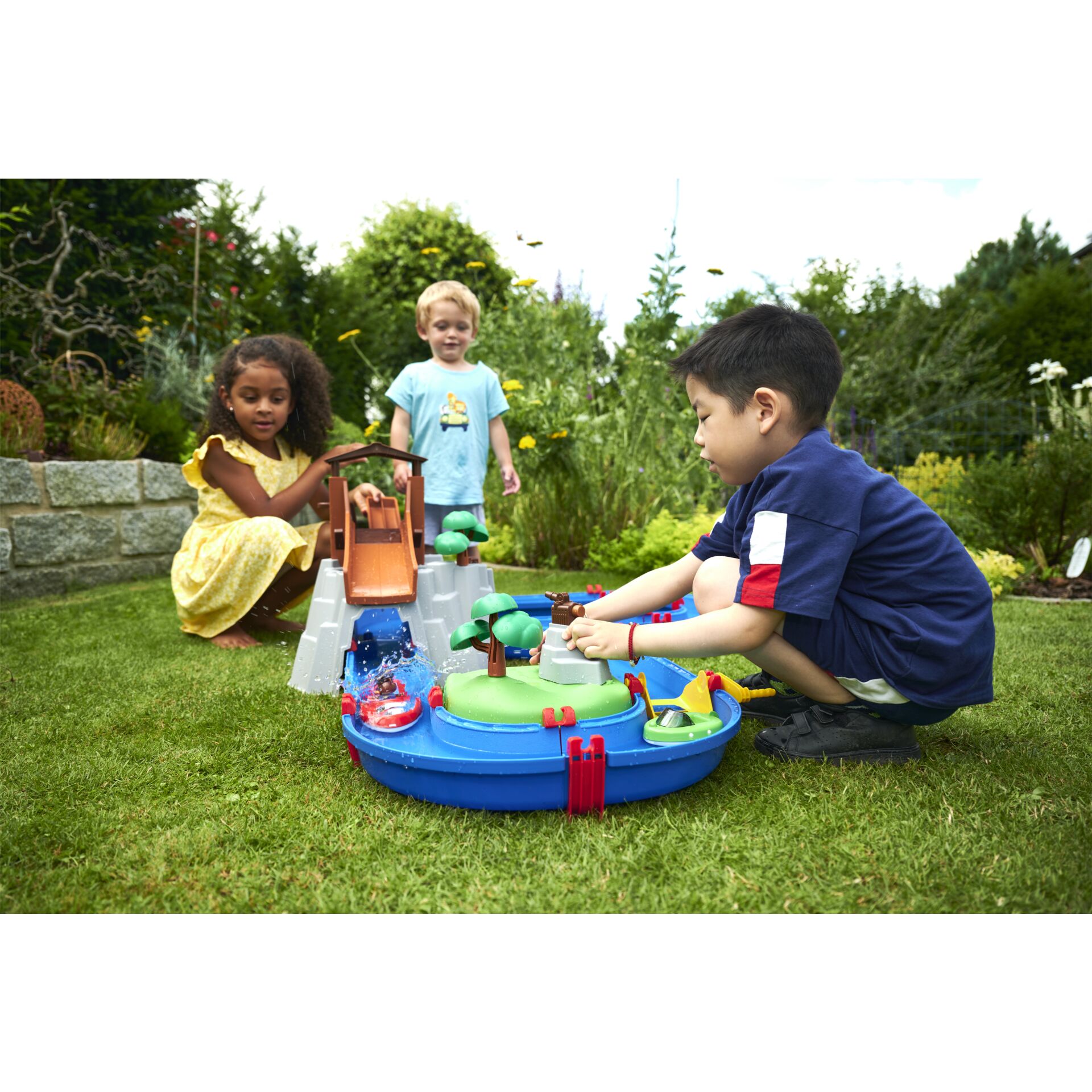 Gras, Sommer, Hinterhof, Portrait, Park