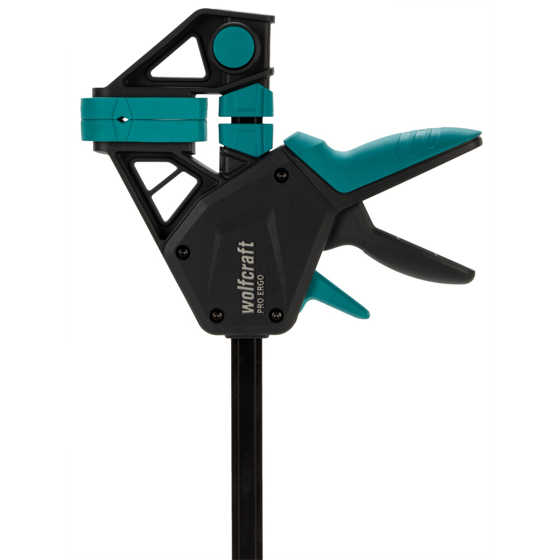 Sägeclip, Klemmhebel, Gartenwerkzeug, Ergonomischer Griff, Teal Akzent