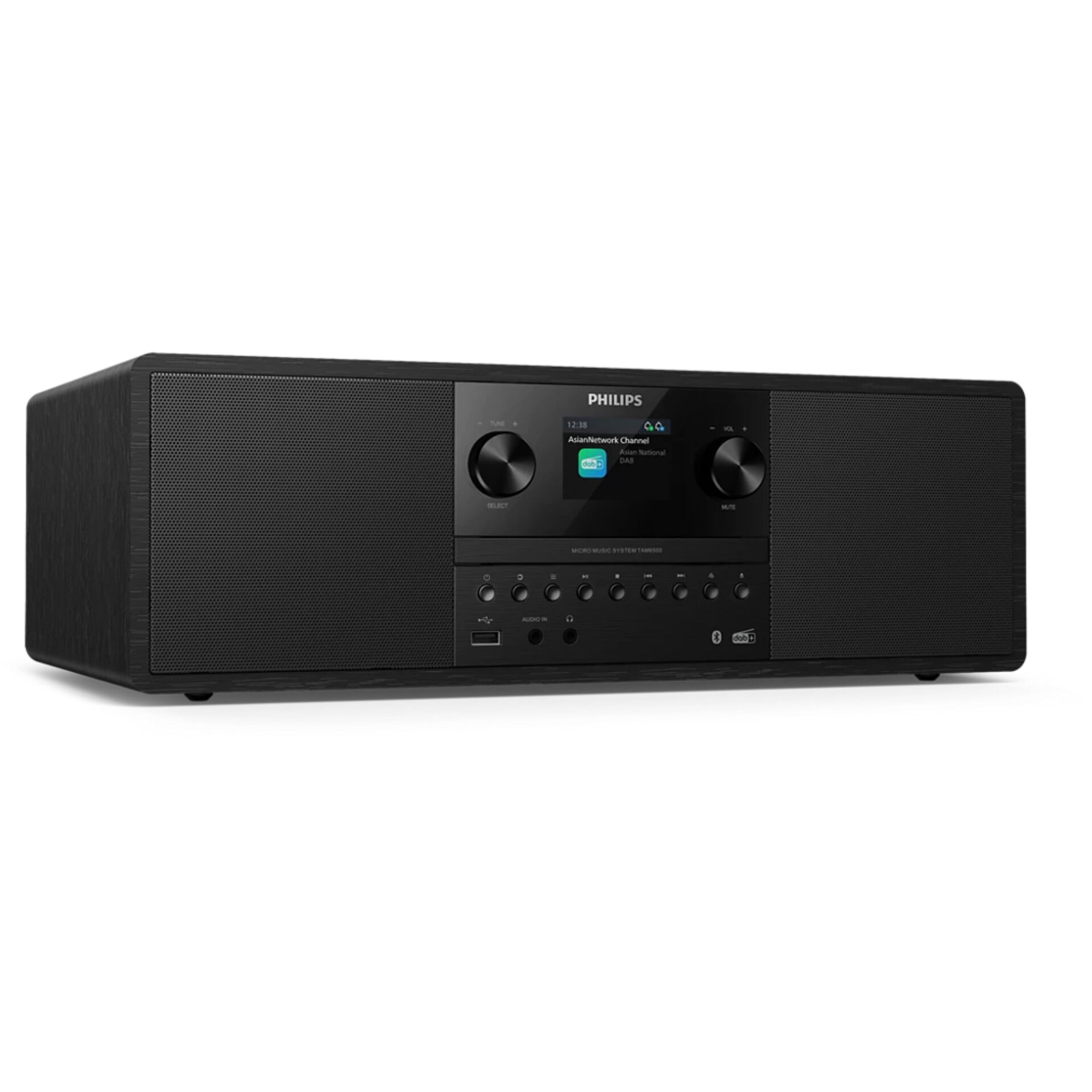 Hifi, Radio, Bluetooth, Schwarz, Unterbau