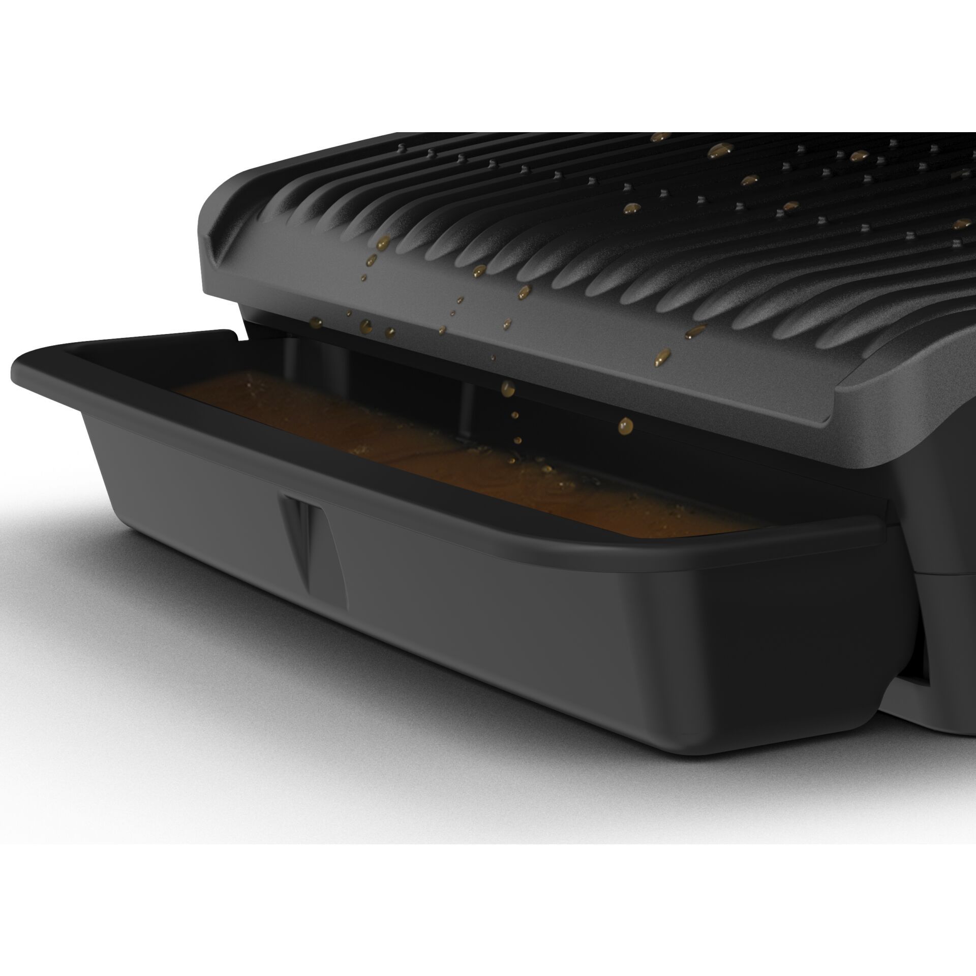 kontaktgrill, schmorpfanne, ableitung?, fette?, grillpfanne
