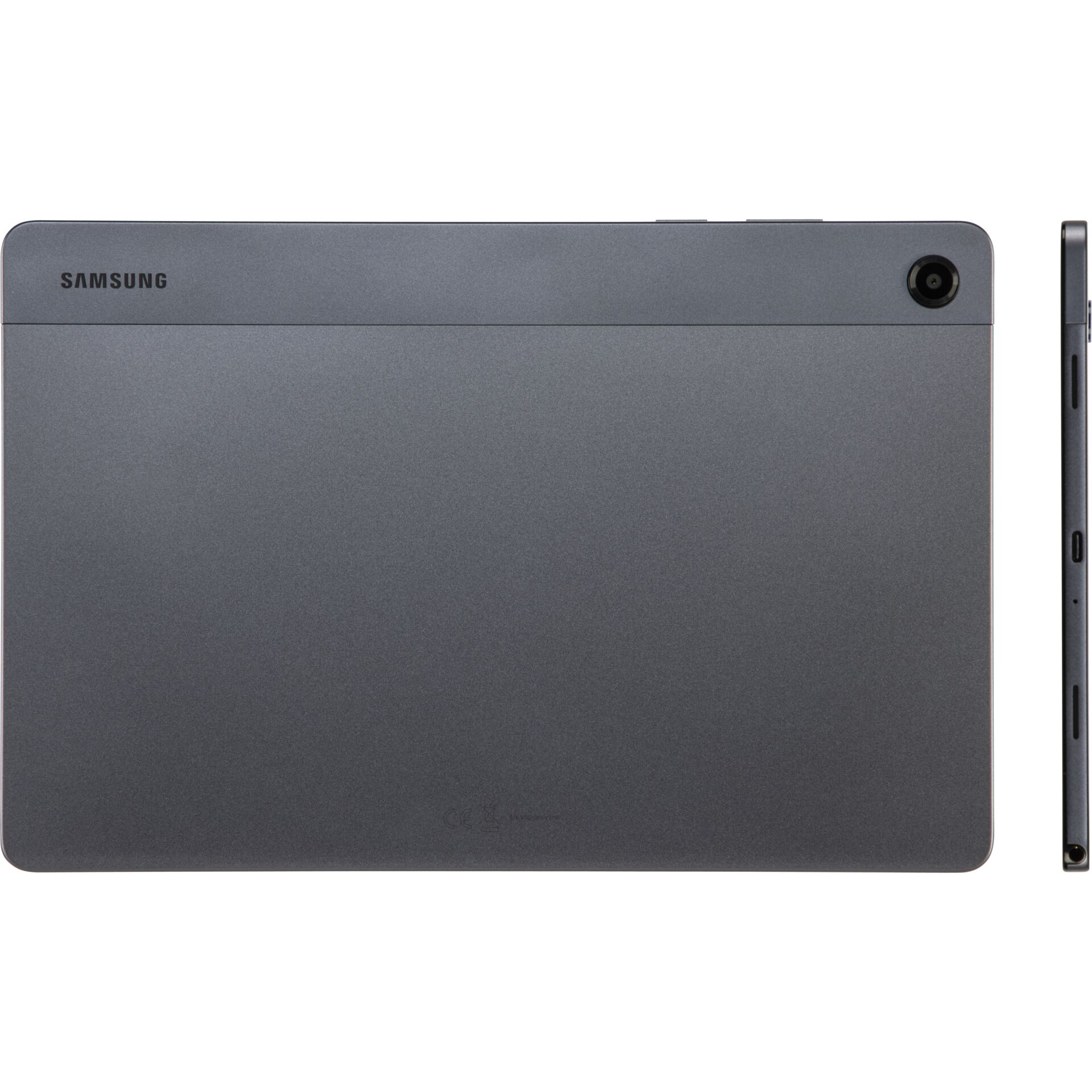 Tablet, Dunkelgrau, Rückkamera, Flaches Gehäuse, Tablet, Samsung, Dunkelgrau, Rückkamera, Metallgehäuse