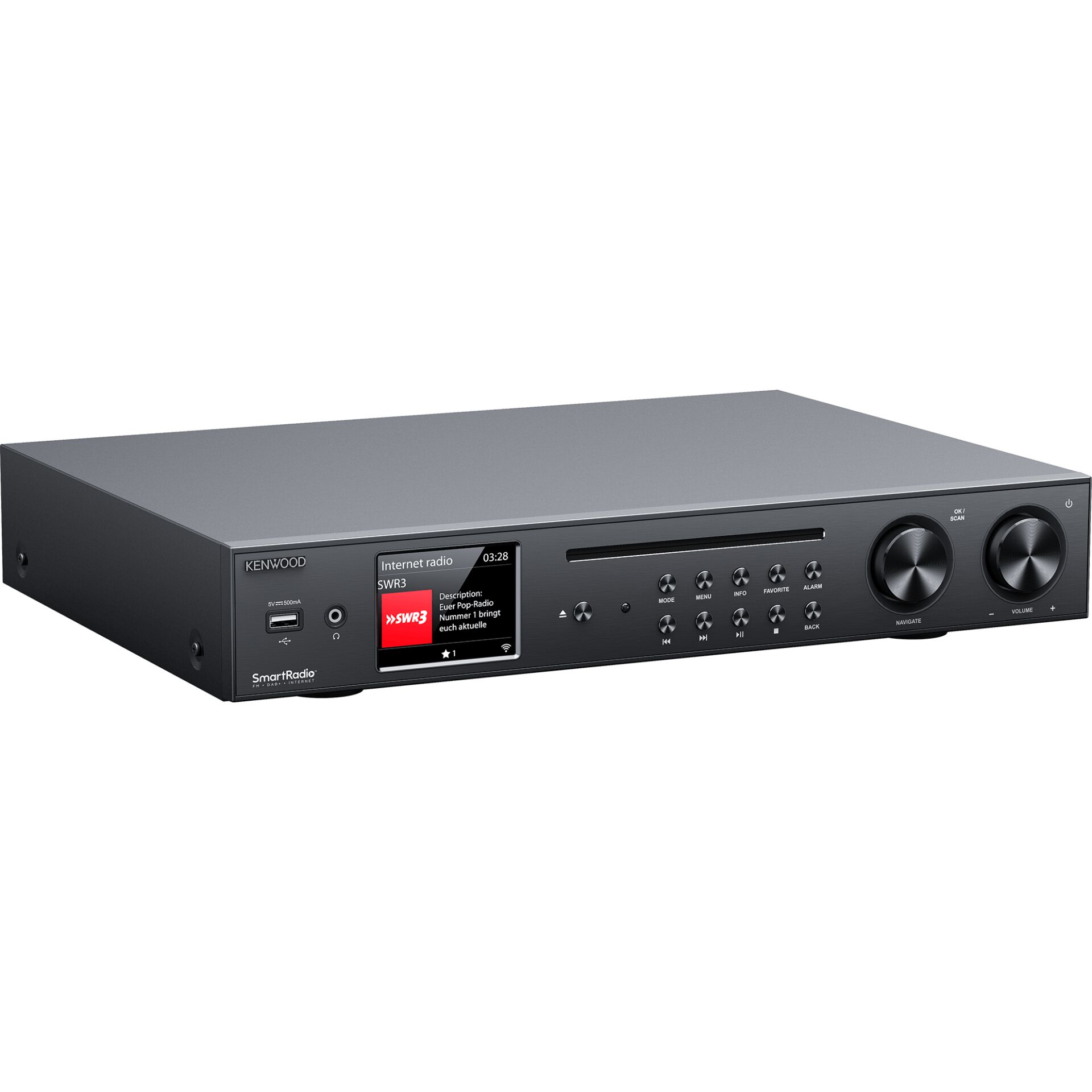 Kenwood KR-W8000SCD  schwarz