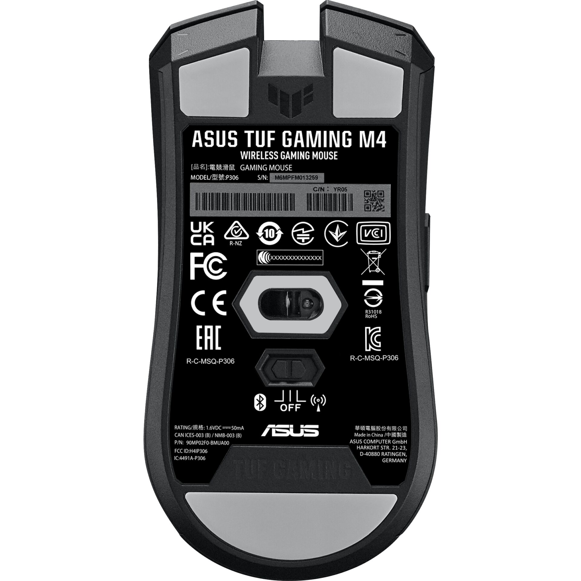 gaming, Maus, kabellos, ASUS, M4