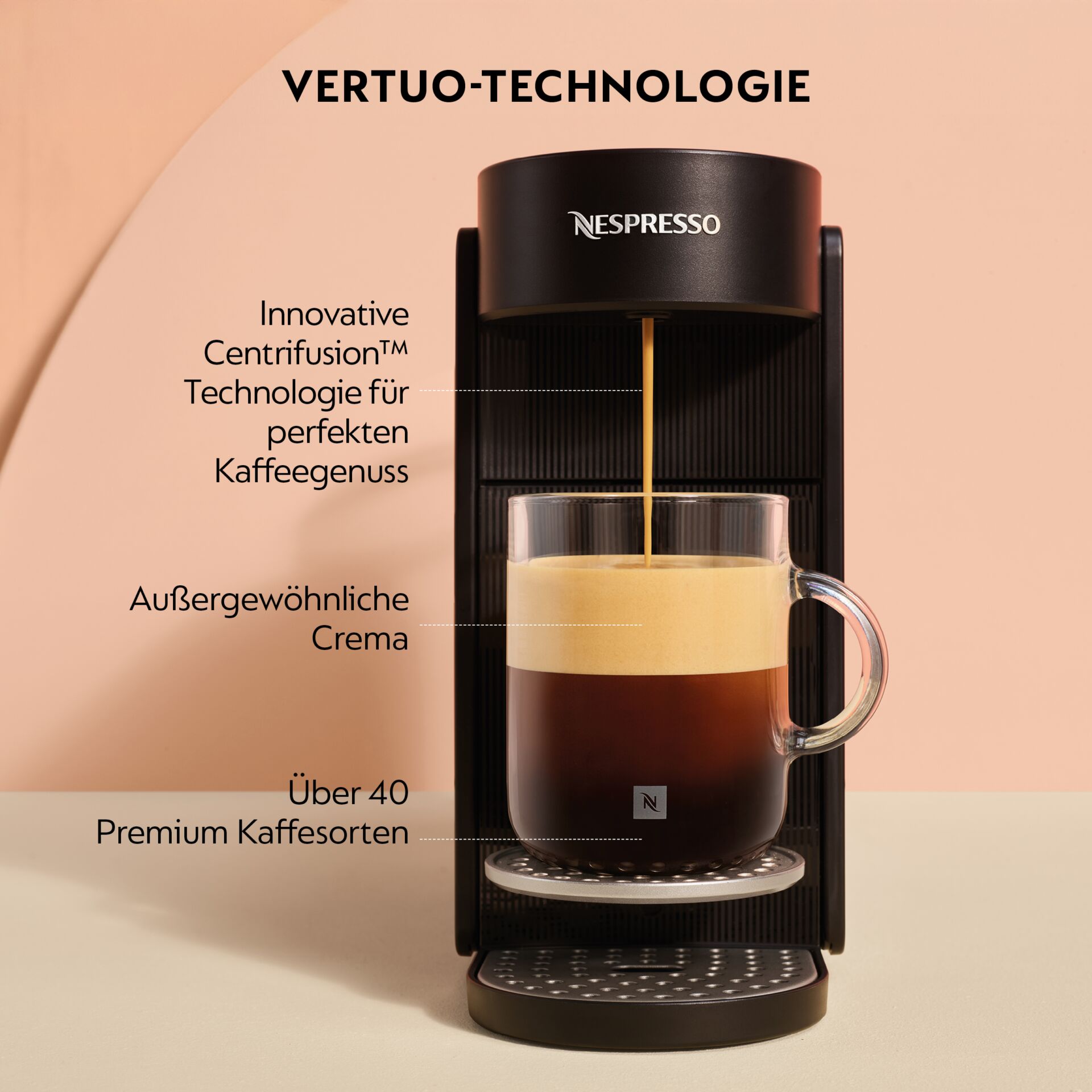 Kaffeemaschine, Espresso, Kaffee, Milchschaum, Nespresso