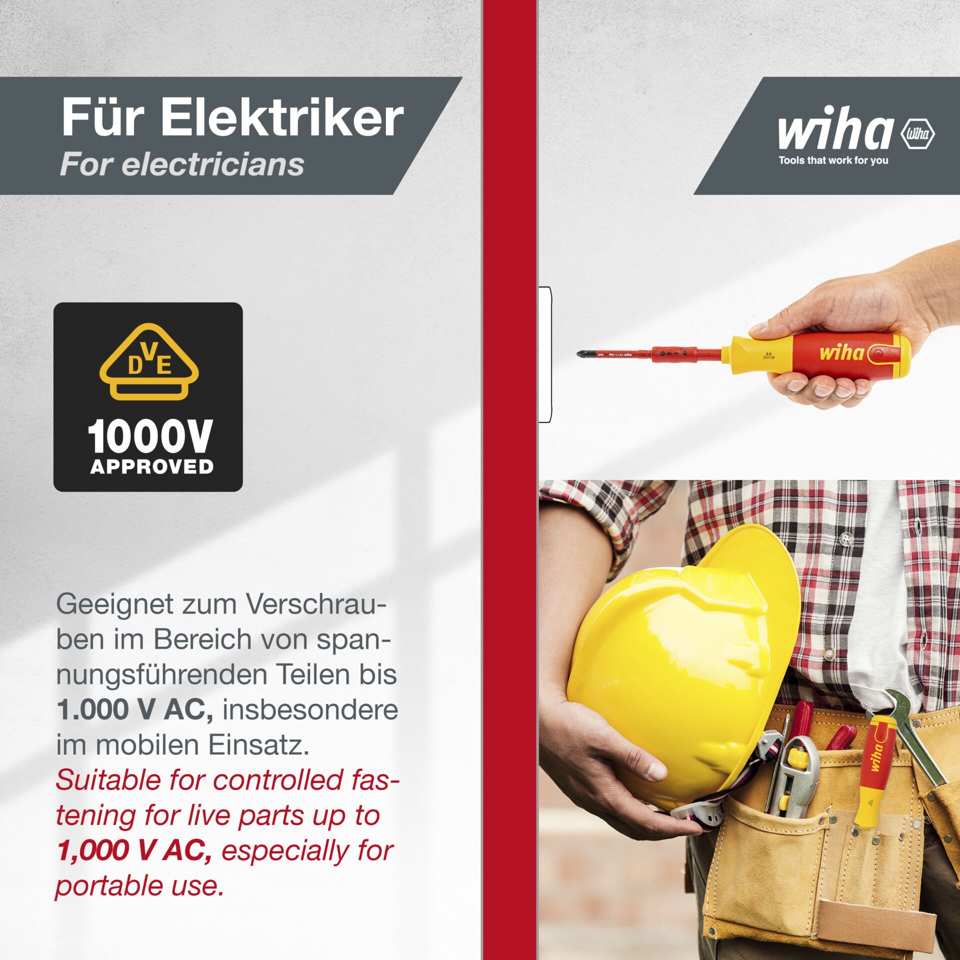 Schutzhelm, Helm, Werbung, Plakat, Schraubenzieher