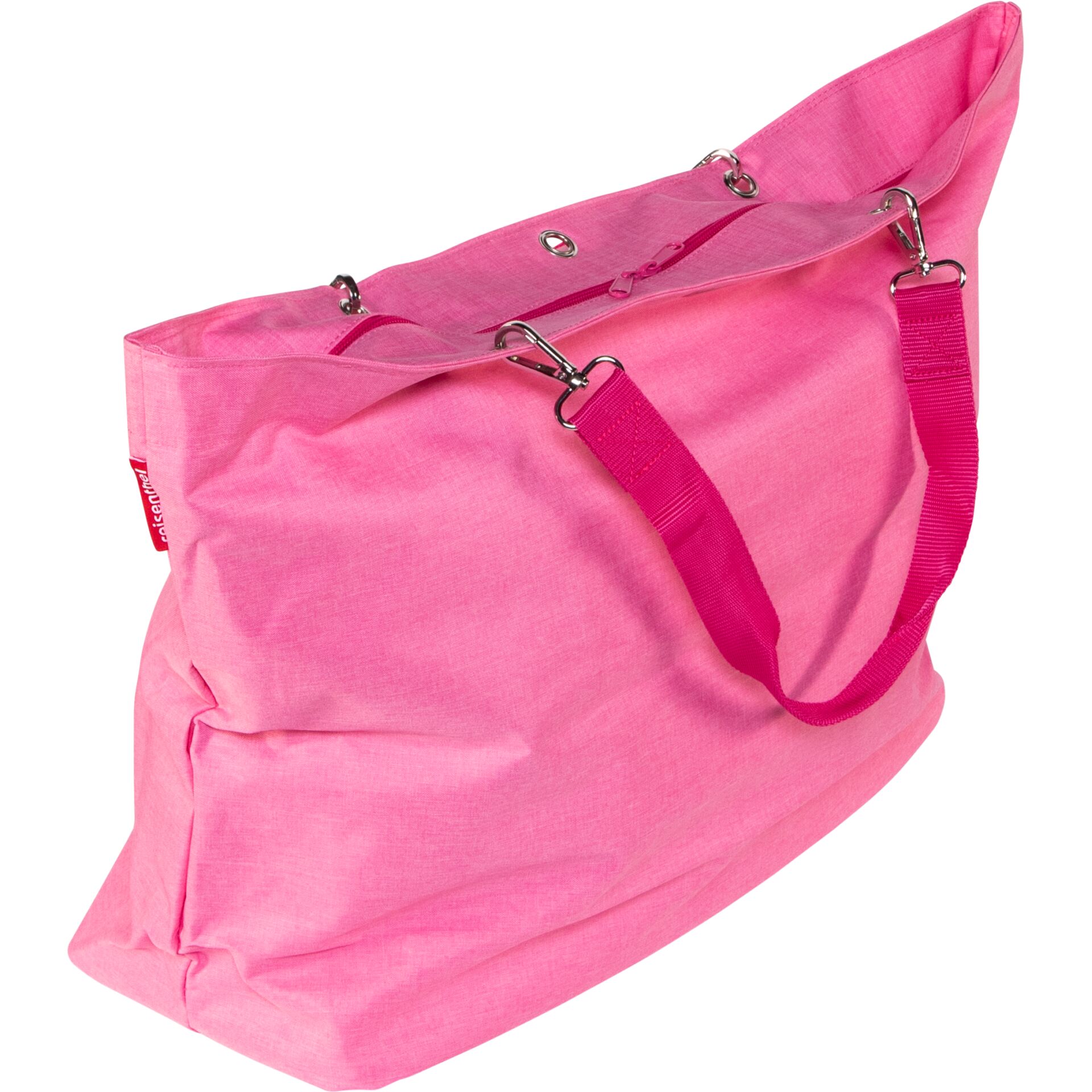 Tasche, Damentasche, Reisetasche, Pink, Lange Henkel
