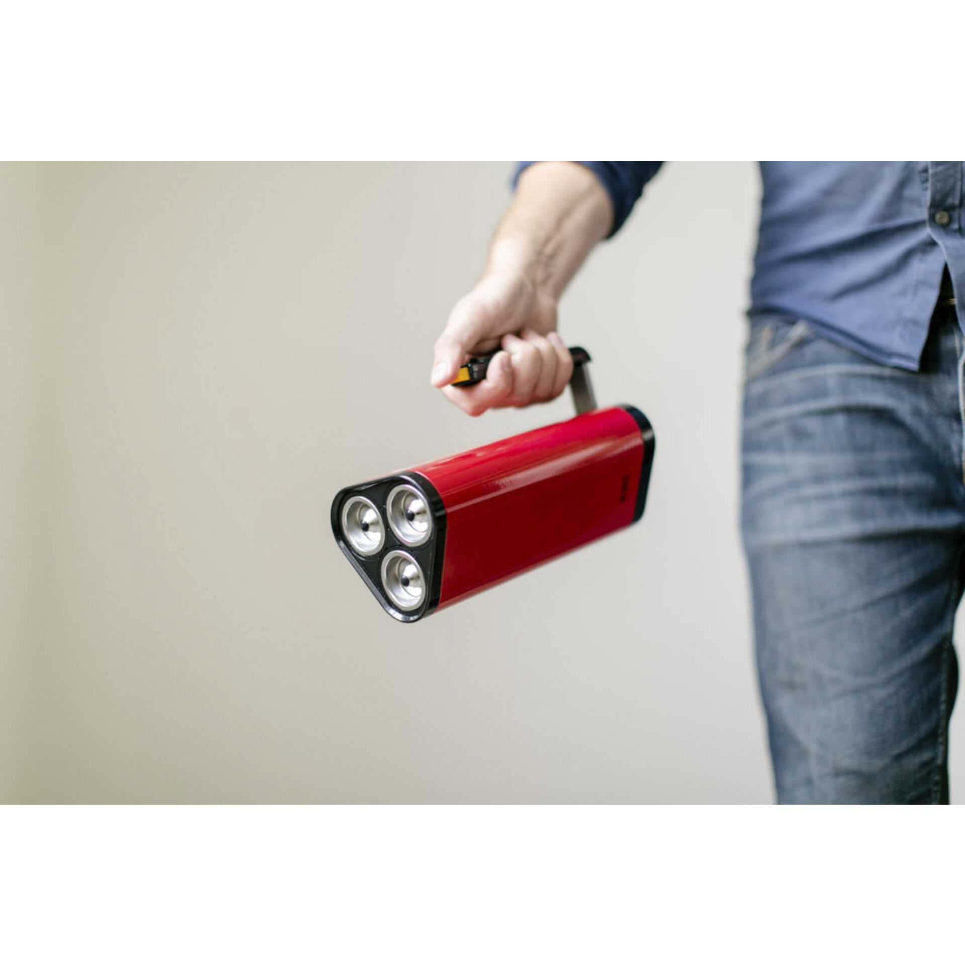 Lampe, Jeans, Erwachsener, Mann, Person