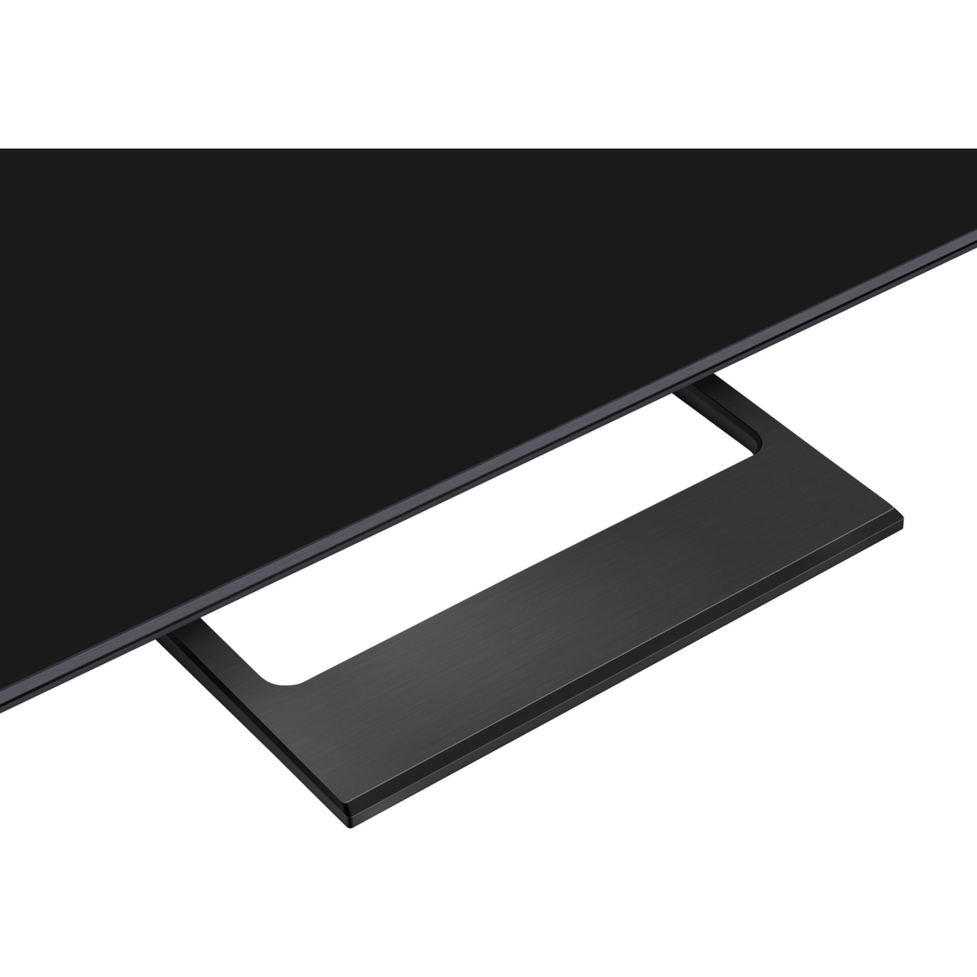 Monitorständer, Gerätehalter, Metallbasis, schwarz, flache Oberfläche