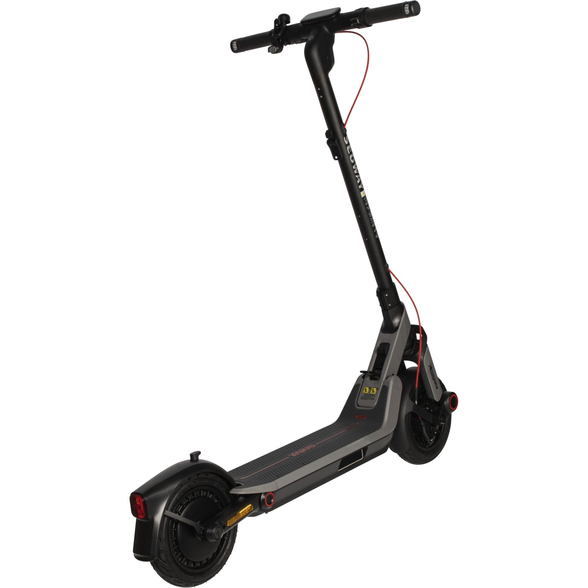 Elektroroller, Faltbarer Roller, Schwarz, Große Räder, Lenkergriff