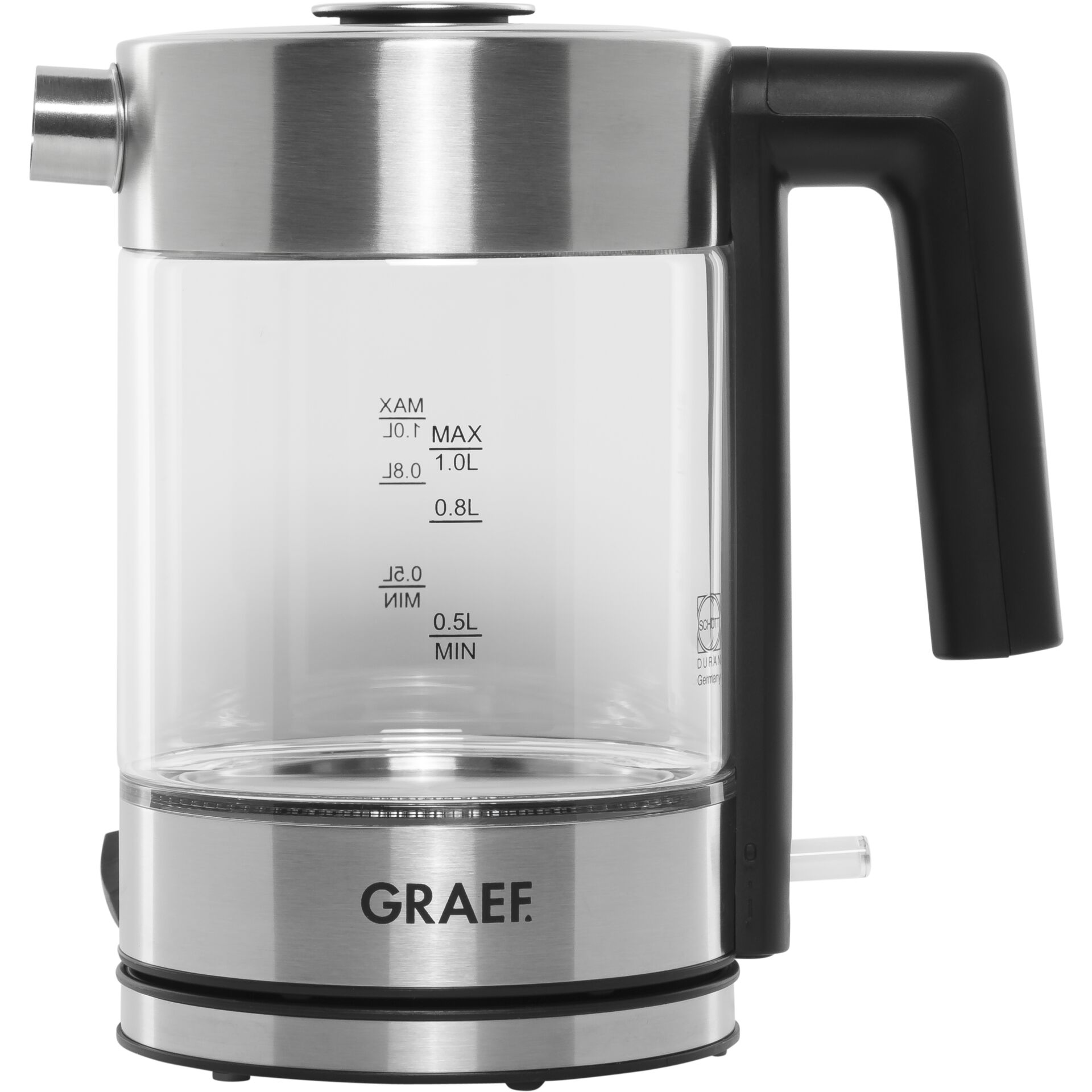 Graef WK 300 Wasserkocher transparent/edelst