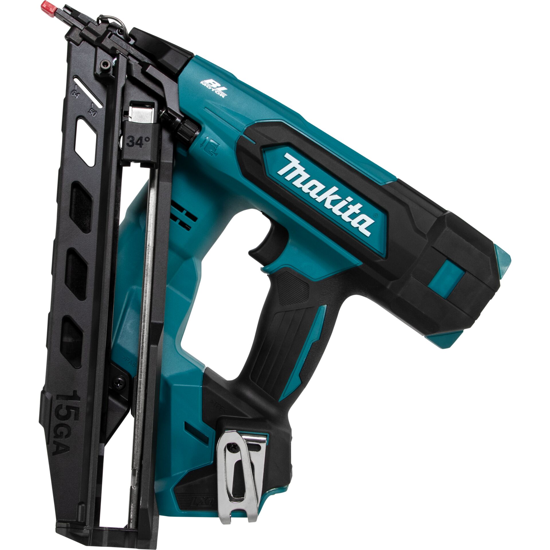 Akku-Nagler, Schwarz/Blau, Makita, Klebekai, Luftdruck?