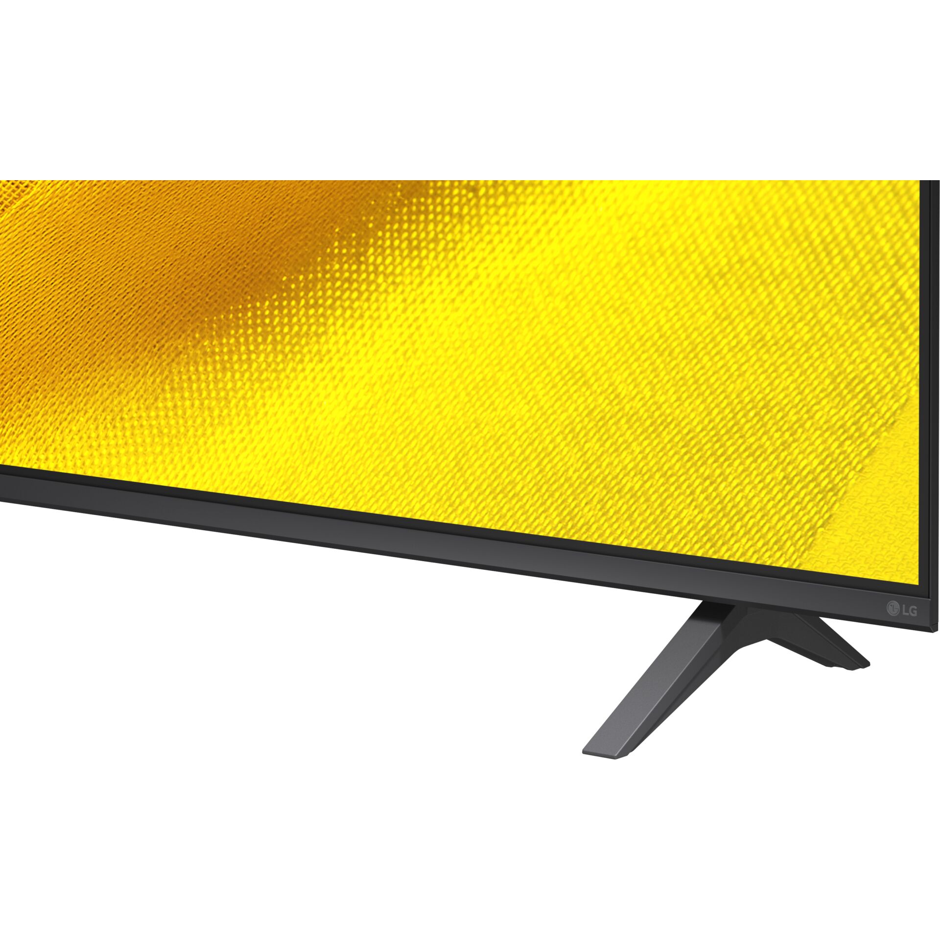 Fernseher, LED, Bildschirm, Ständer, Gelb