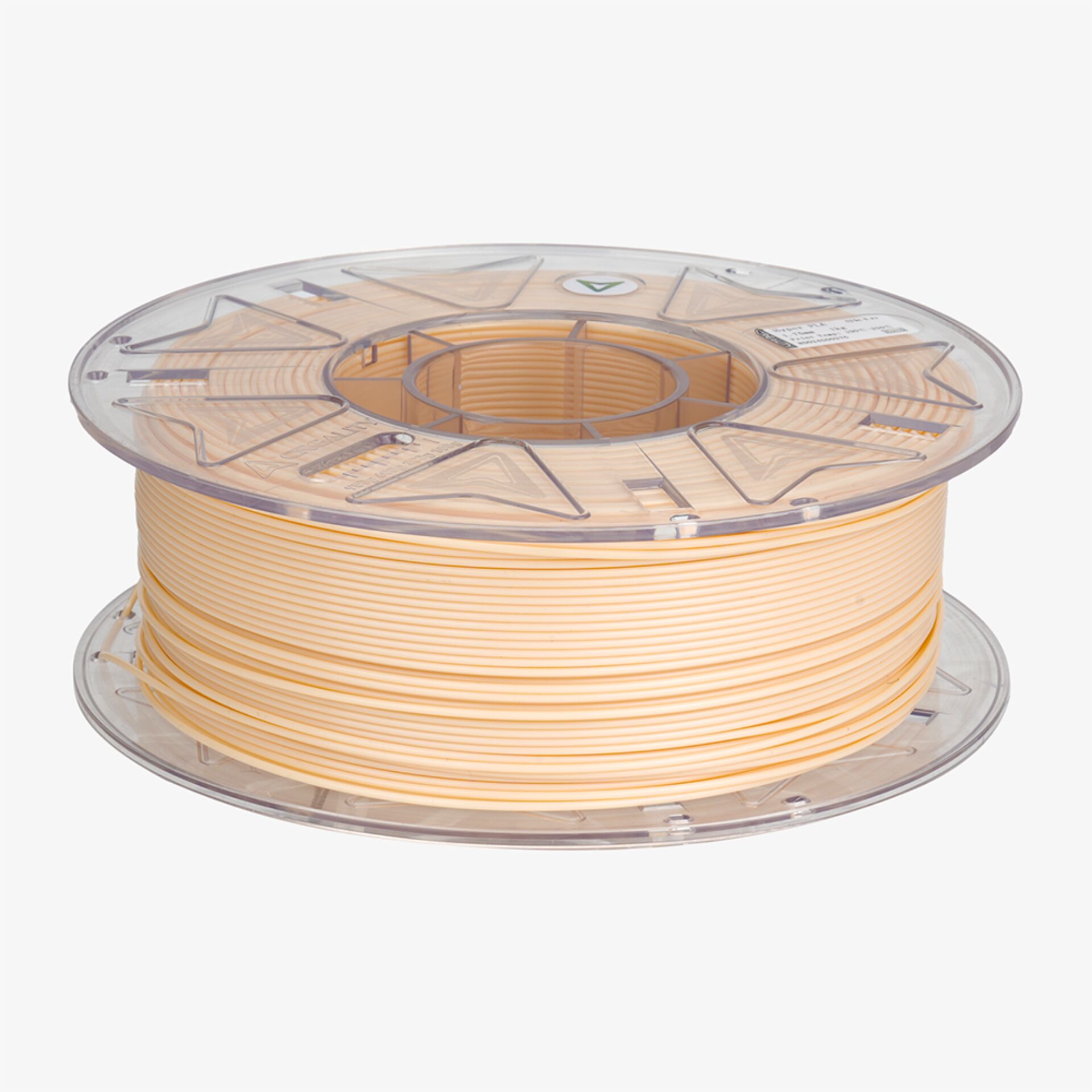 3D-Druck-Filament, PLA-Filament, Pfirsichfarben, Spule, Filament-Rolle