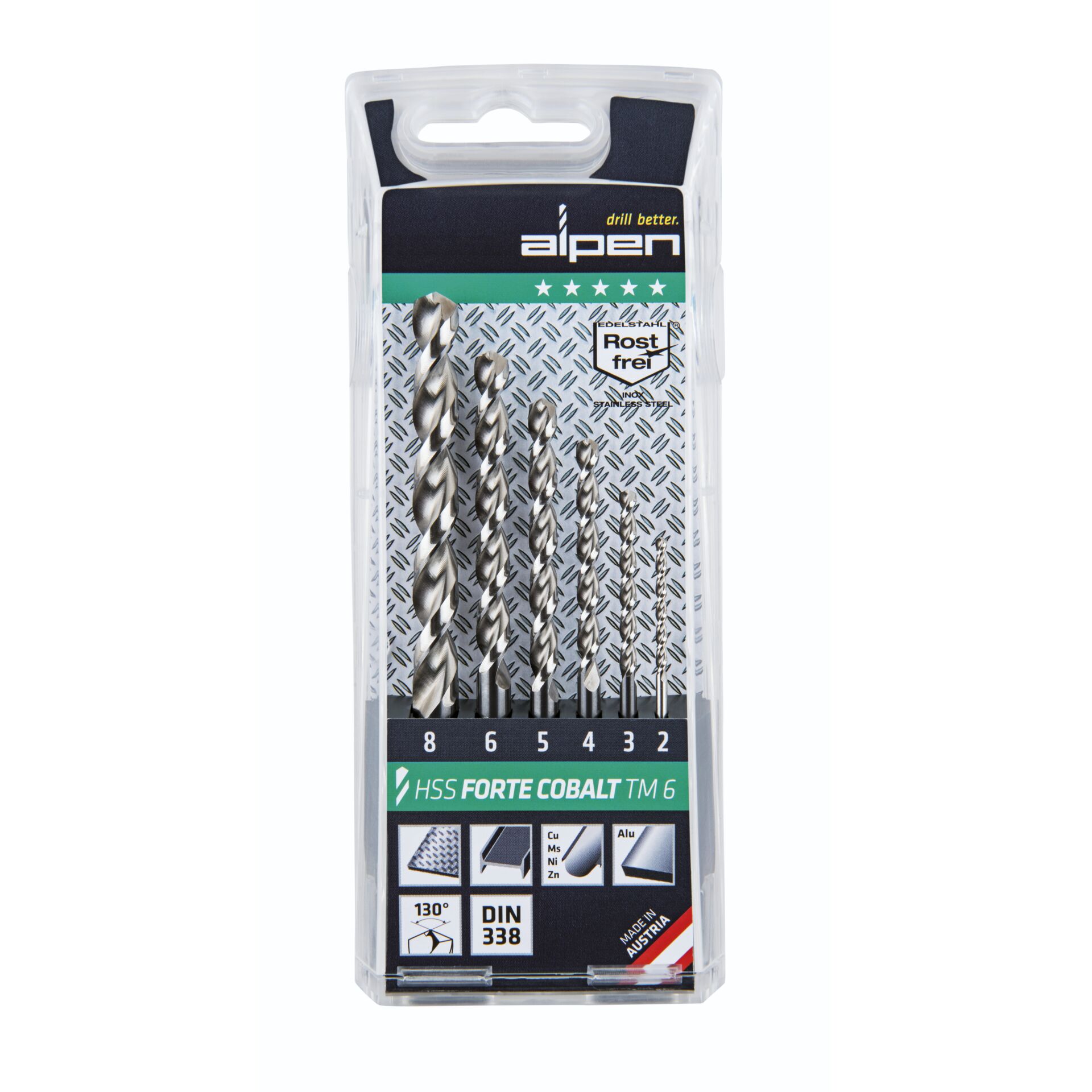 Alpen Kassette HSS Cobalt Forte  TM 6