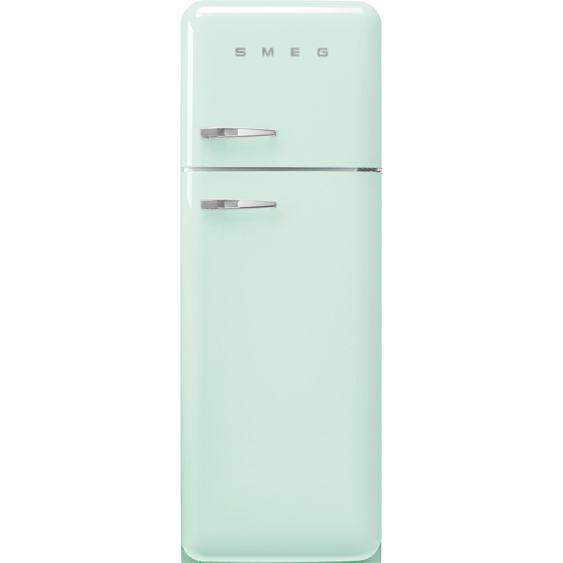 retro, Kühlschrank, mintgrün, Oberkühlteil, schlank