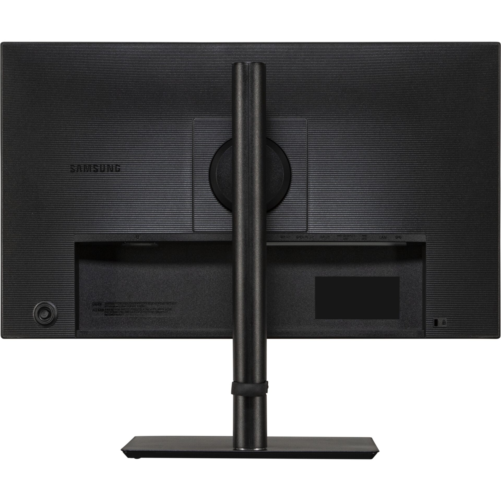 monitor, computer, stand, rückseite, schwarz