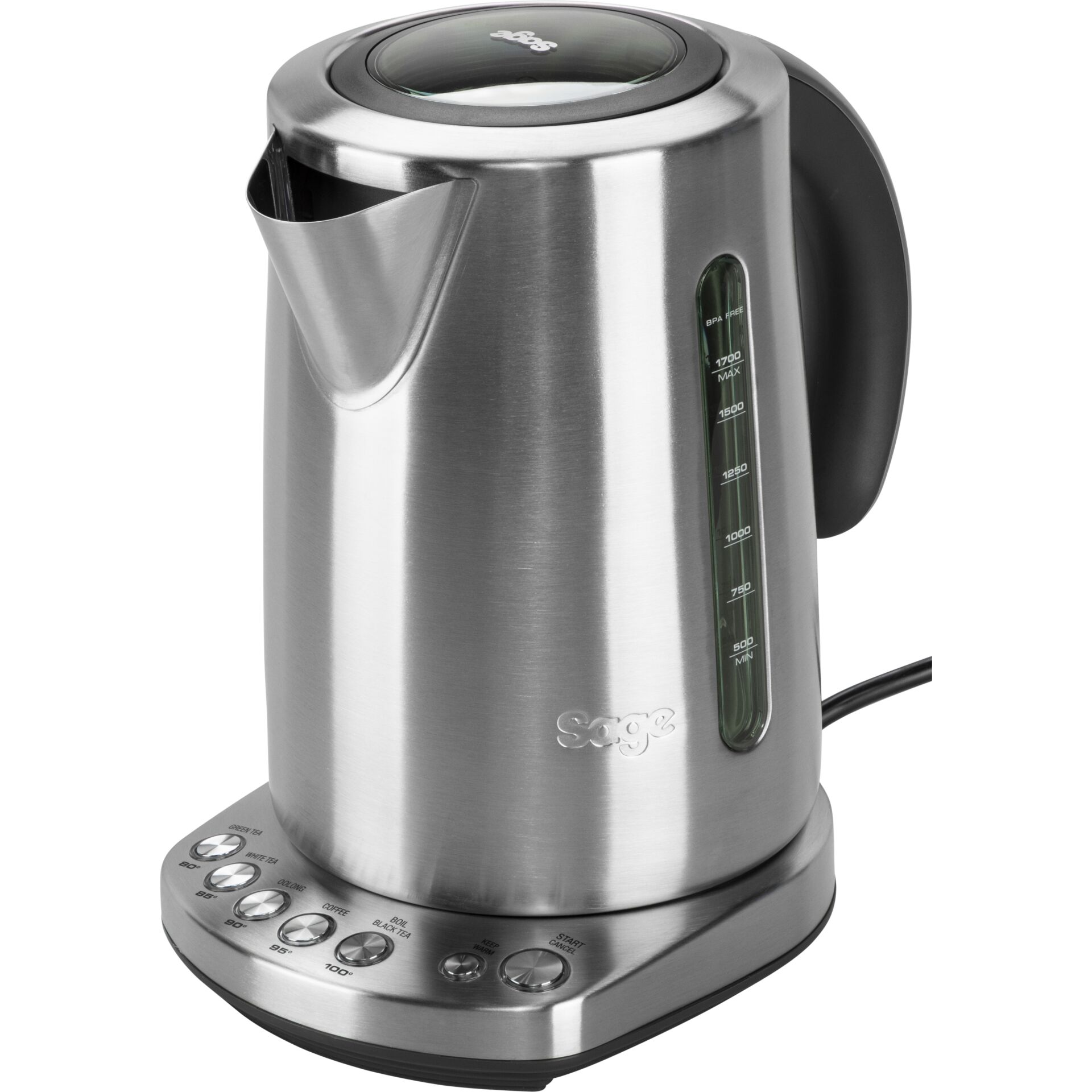 Kaffeemaker, Wasserstandsanzeige, Edelstahl, Elektrischer Wasserkocher, Küche