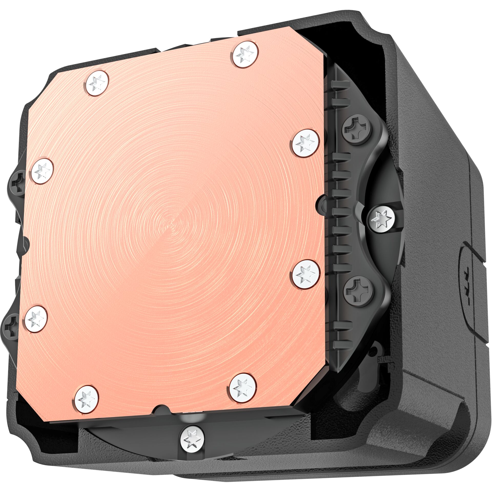 CPU-Kühler, Kupfer-Wärmeblock, Kühlkörper, Kühlblock, RGB?