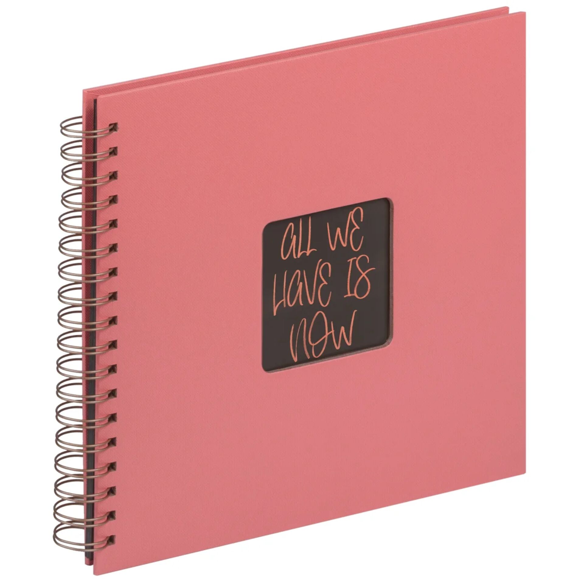 Walther Fun Living Coral   26x25  Album mit 40 Seiten    SA-108-LC