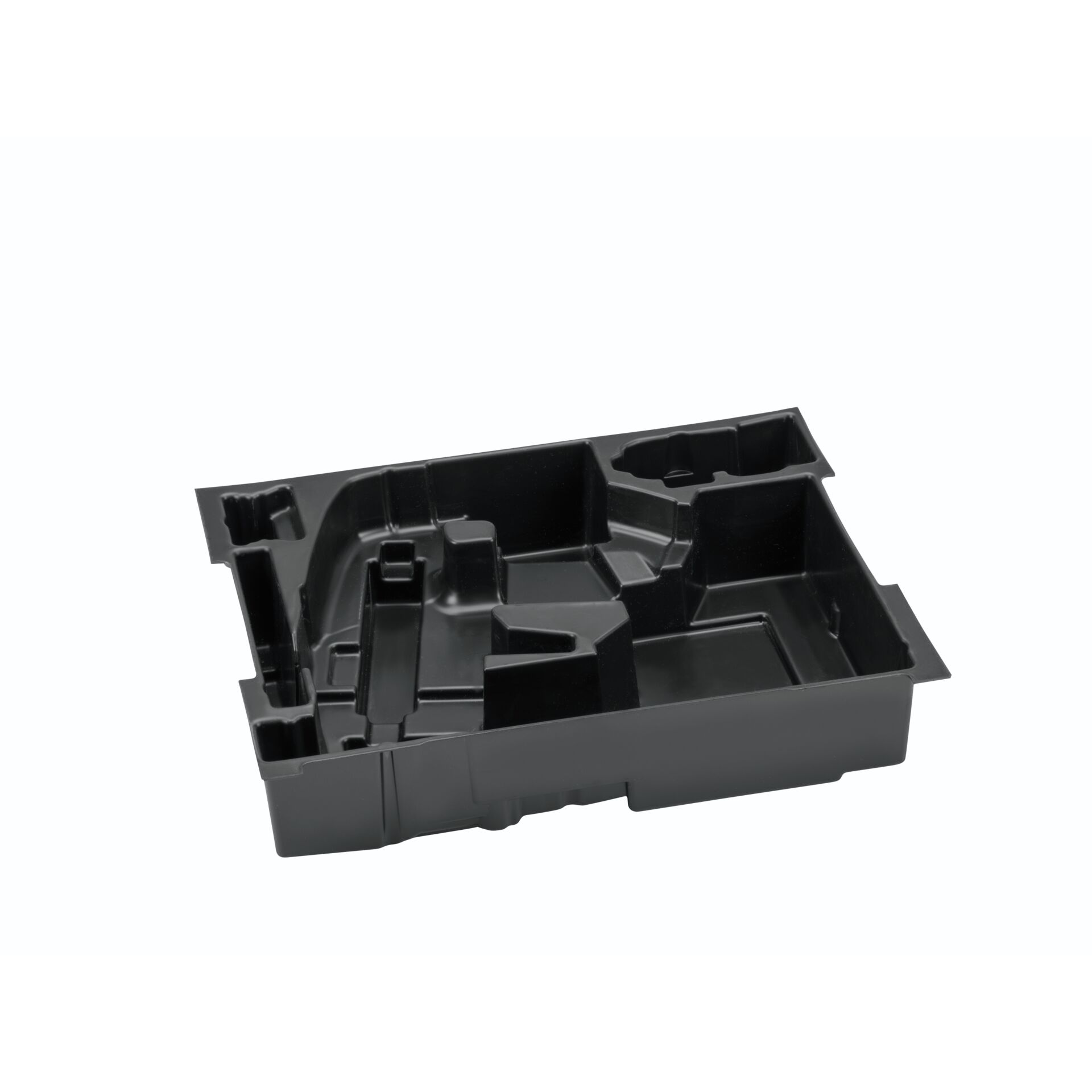  Kunststoffkorb, Aufbewahrungsbox, Schwarz, Inline-Form, Fachunterteilung