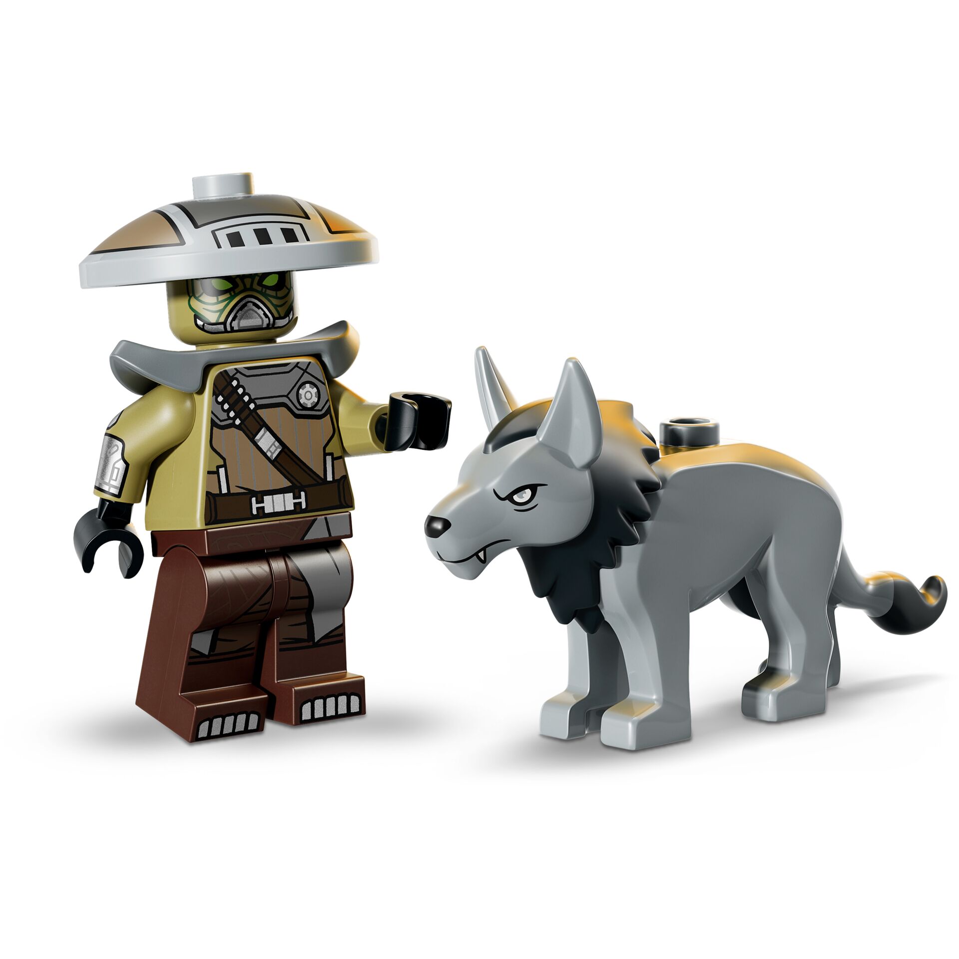 minifigure, soldier, dog, wolf