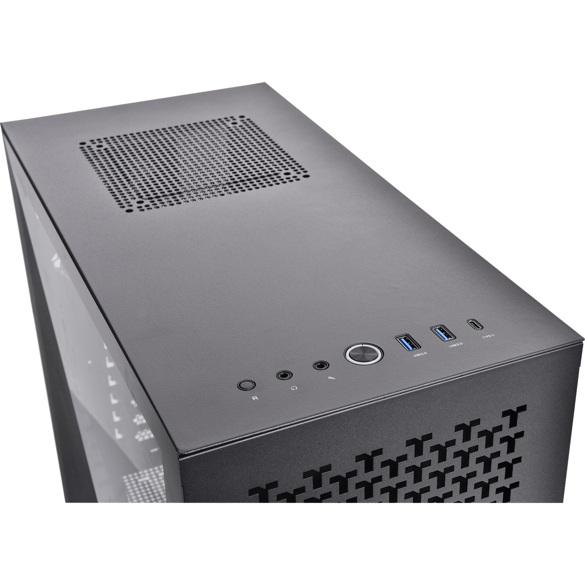 Gehäuse, PC-Gehäuse, Top-Panel, Lüftergitter, USB-Anschlüsse