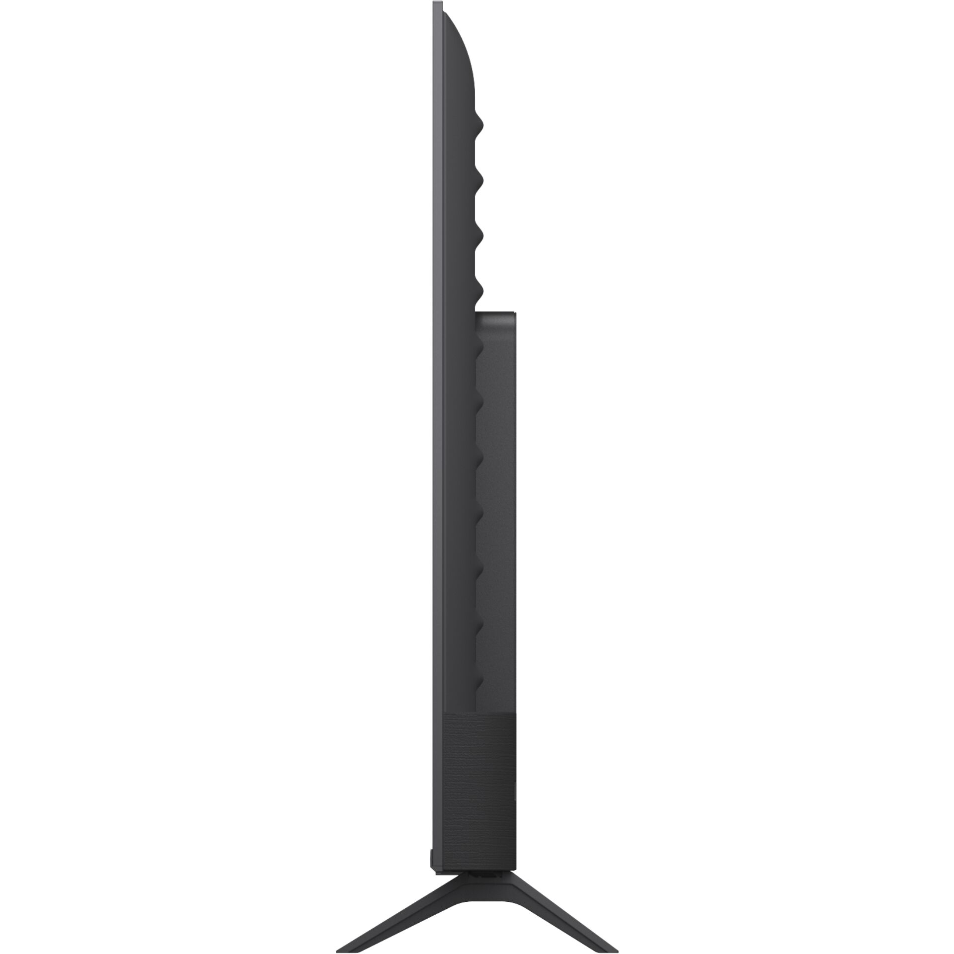 Monitor, LED, Schwarz, Ständer, schlank