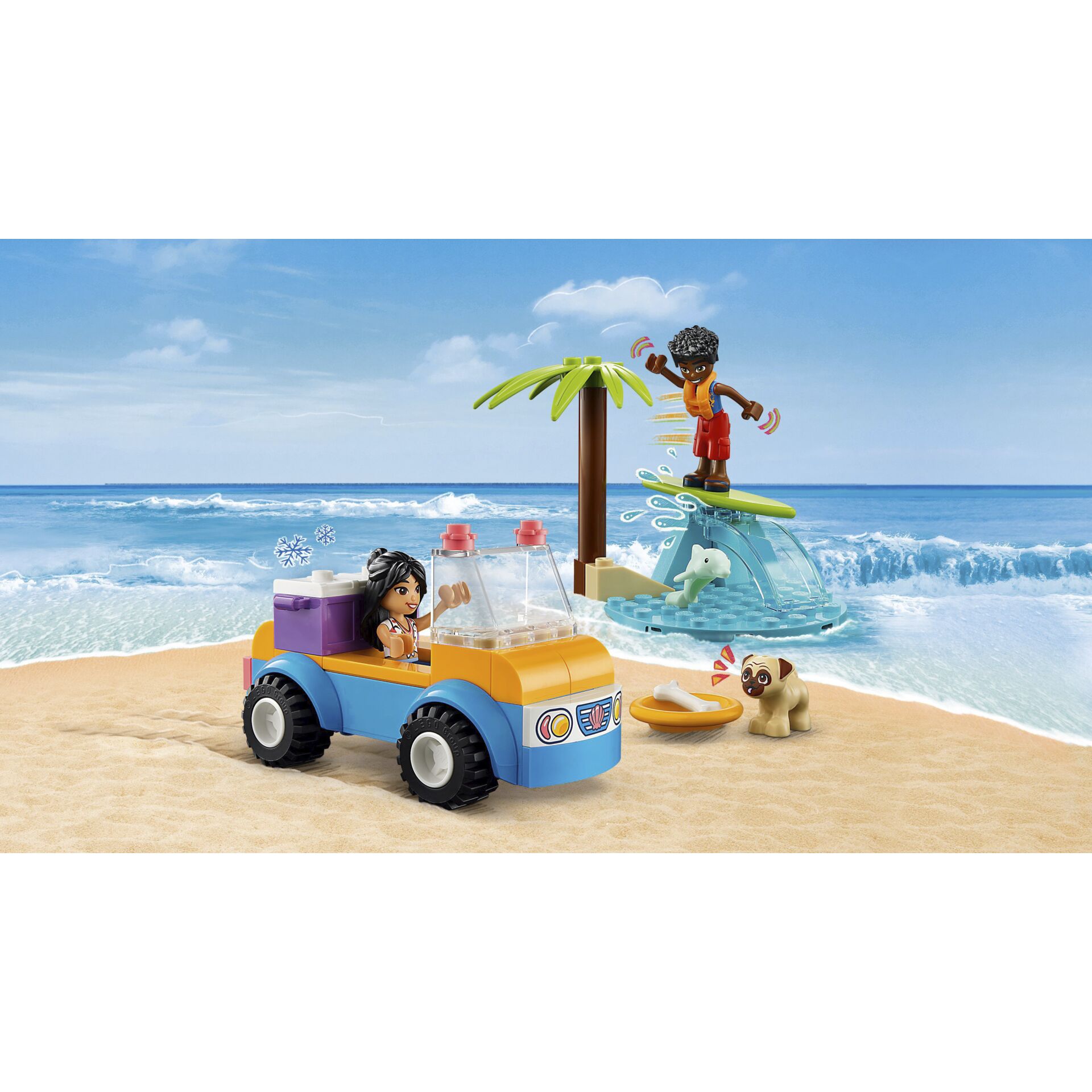 Strand, Meer, Beförderung, Person, Kombi