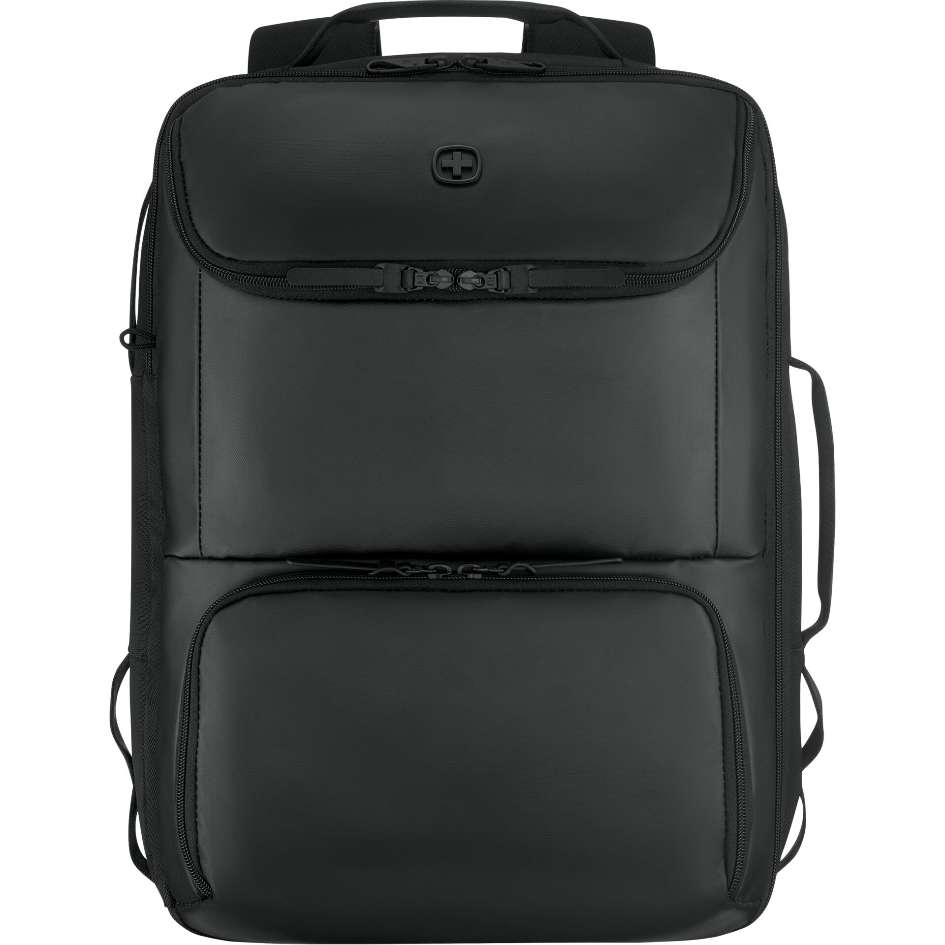 Rucksack, Laptop-Rucksack, Schwarz, Fronttasche, Reisetasche