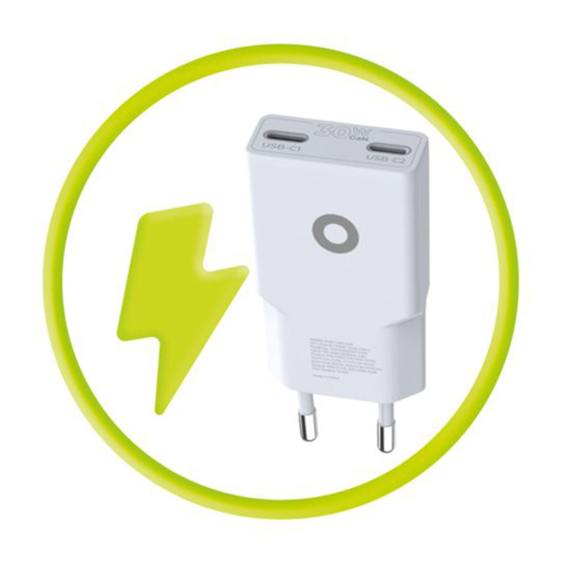 USB-Ladeadapter, EU-Stecker, Wandadapter, Ladeblock, Stromadapter