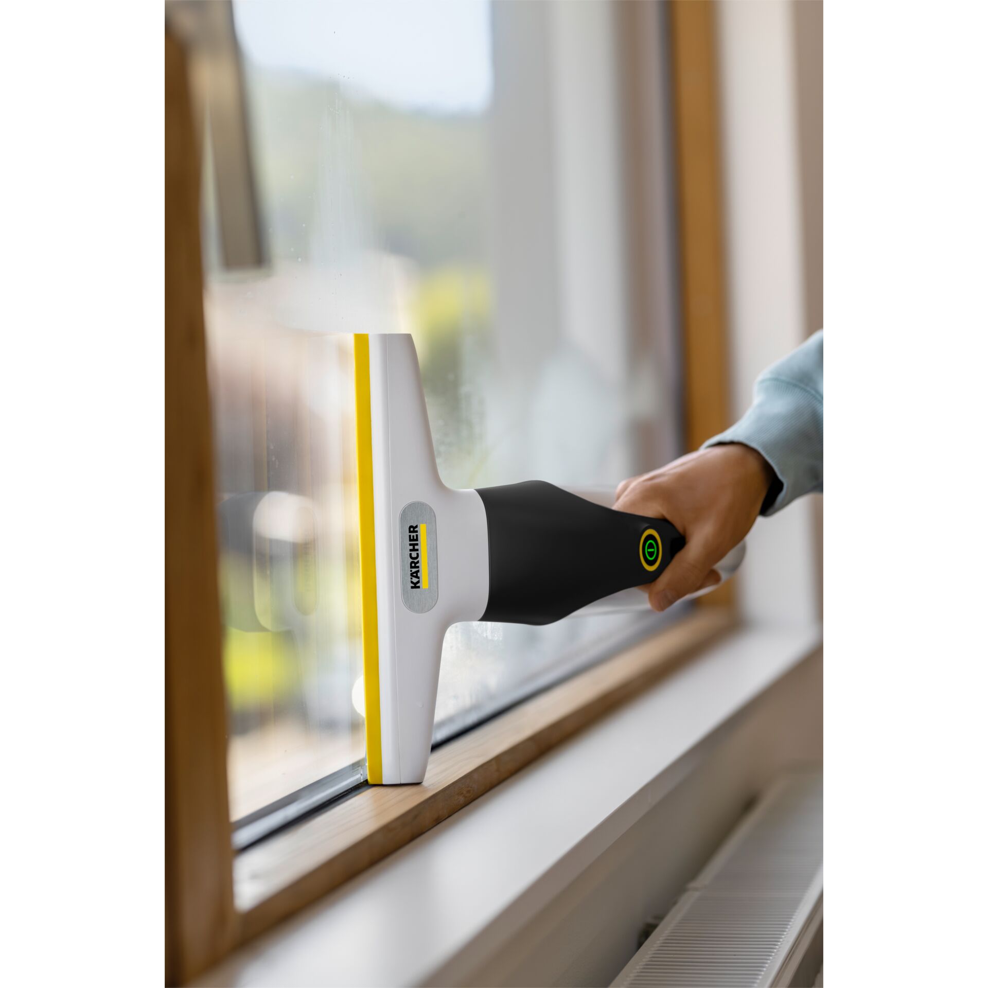 Fensterreiniger, Abzieher, Kärcher, Glasreinigung, Handgerät