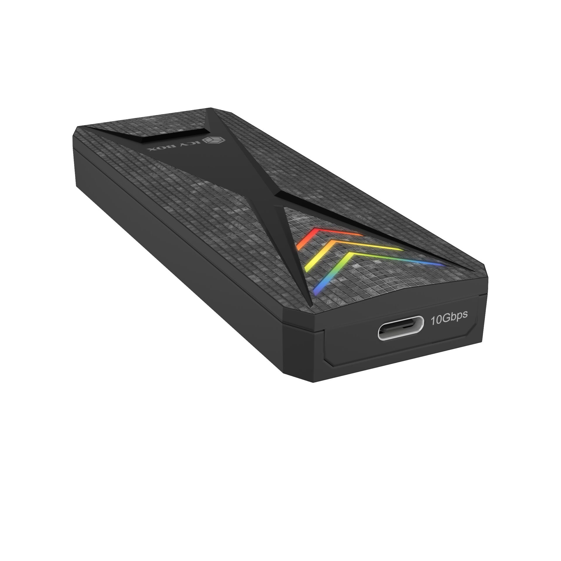 Netzwerkadapter, USB-C, 10 Gbps, Externer Adapter, RGB-Design