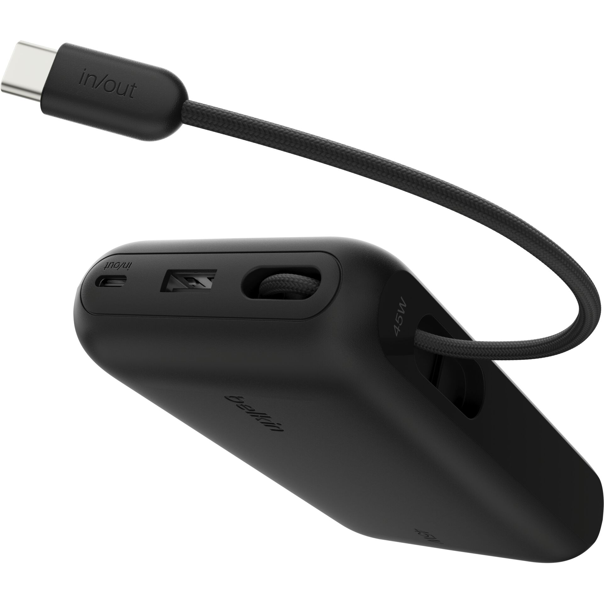 USB-C Adapter, HDMI Adapter, In/Out Kabel, Geflochtenes Kabel, USB-C Hub