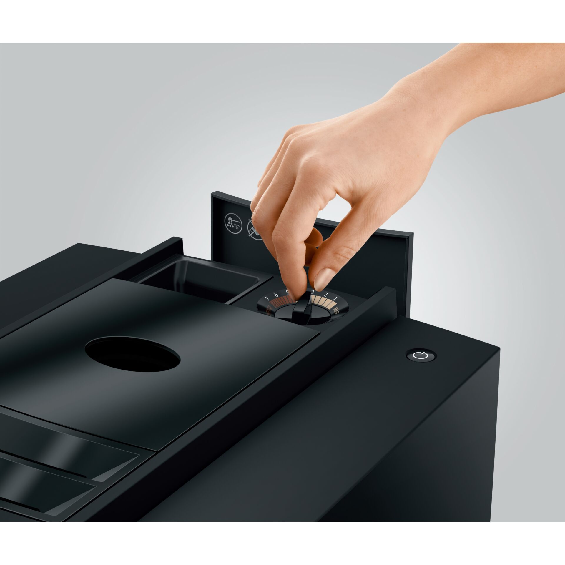 Kassenschalter, Schwarz, Kreditkarten-Slot, Gehäuse, Drehregler