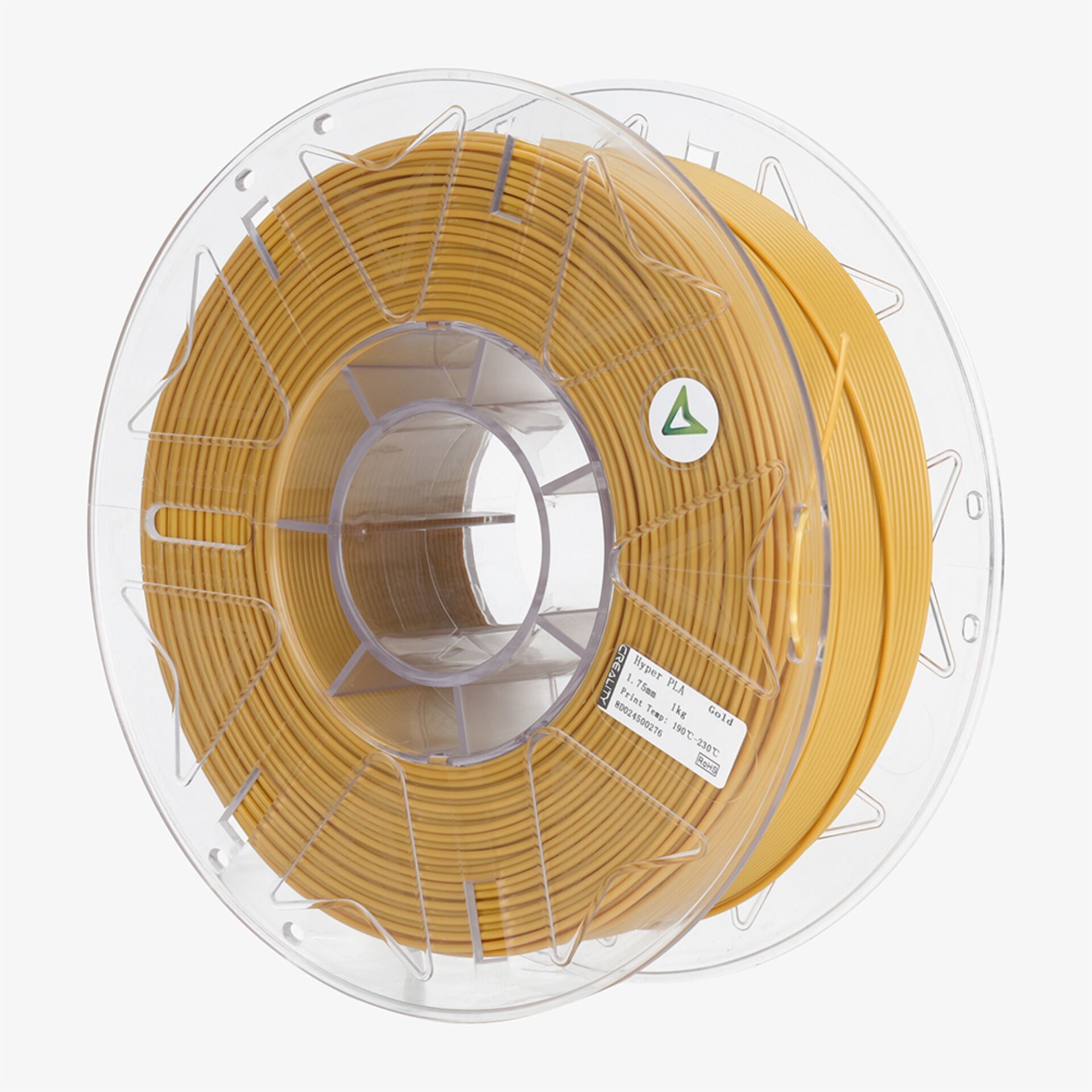 PLA-Filament, Filament-Spule, 3D-Druck, Gelb, Spule
