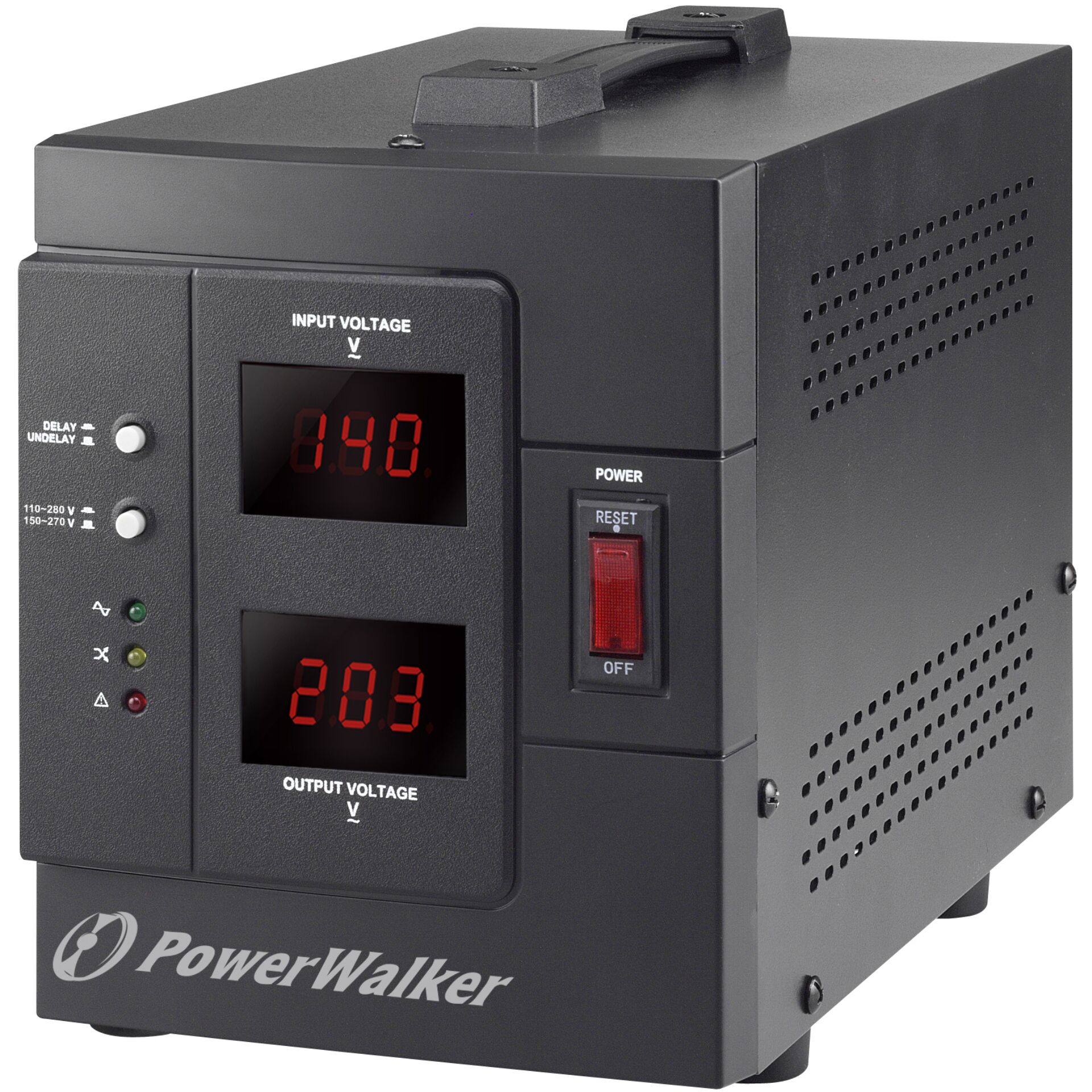 PowerWalker AVR 2000 SIV AVR 2000VA/ 1600W Computerausrüstung, Schalter, Überwachen, Bildschirm