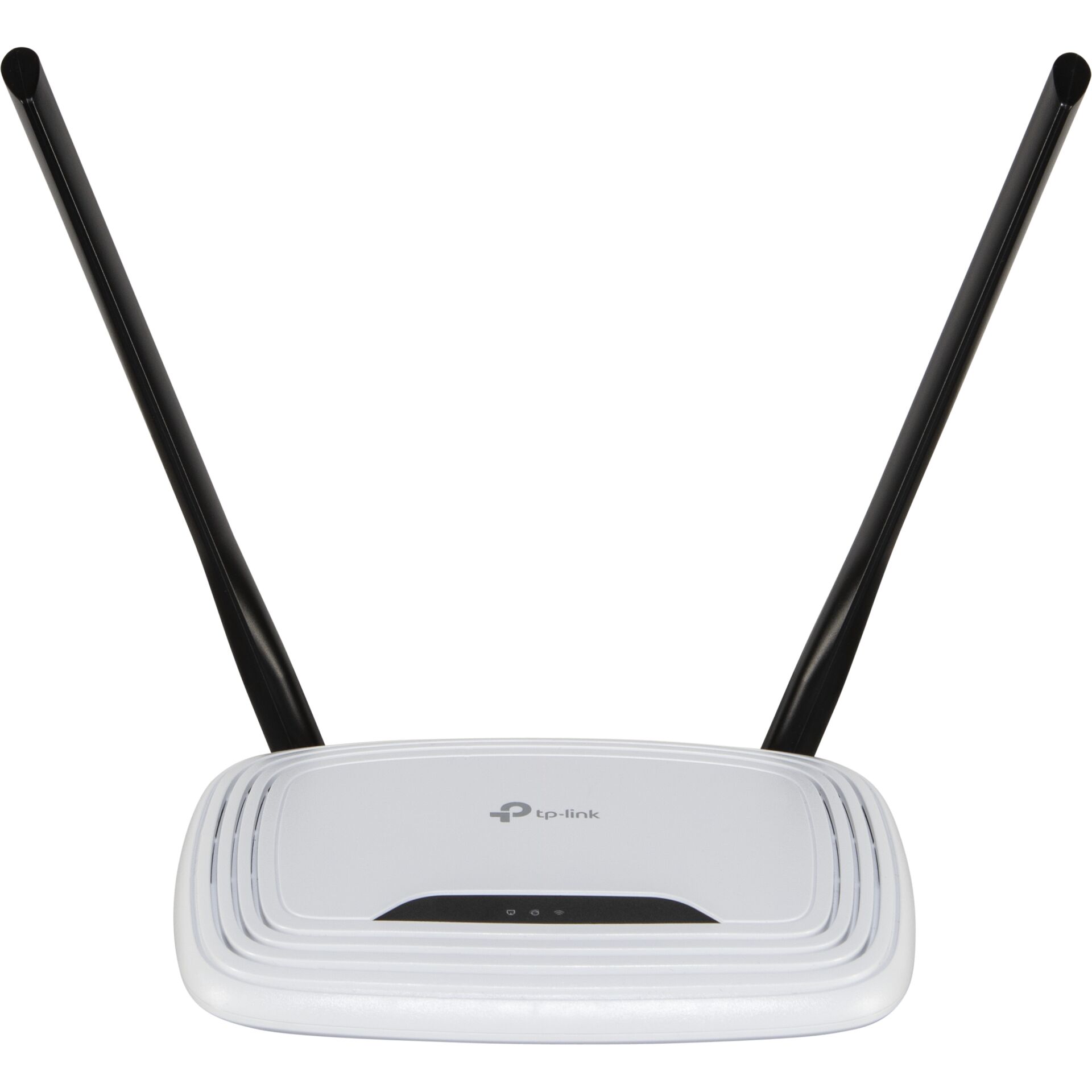 WLAN-Router, Zwei-Antennen, Weißes-Gehäuse, LED-Anzeige, TP-Link