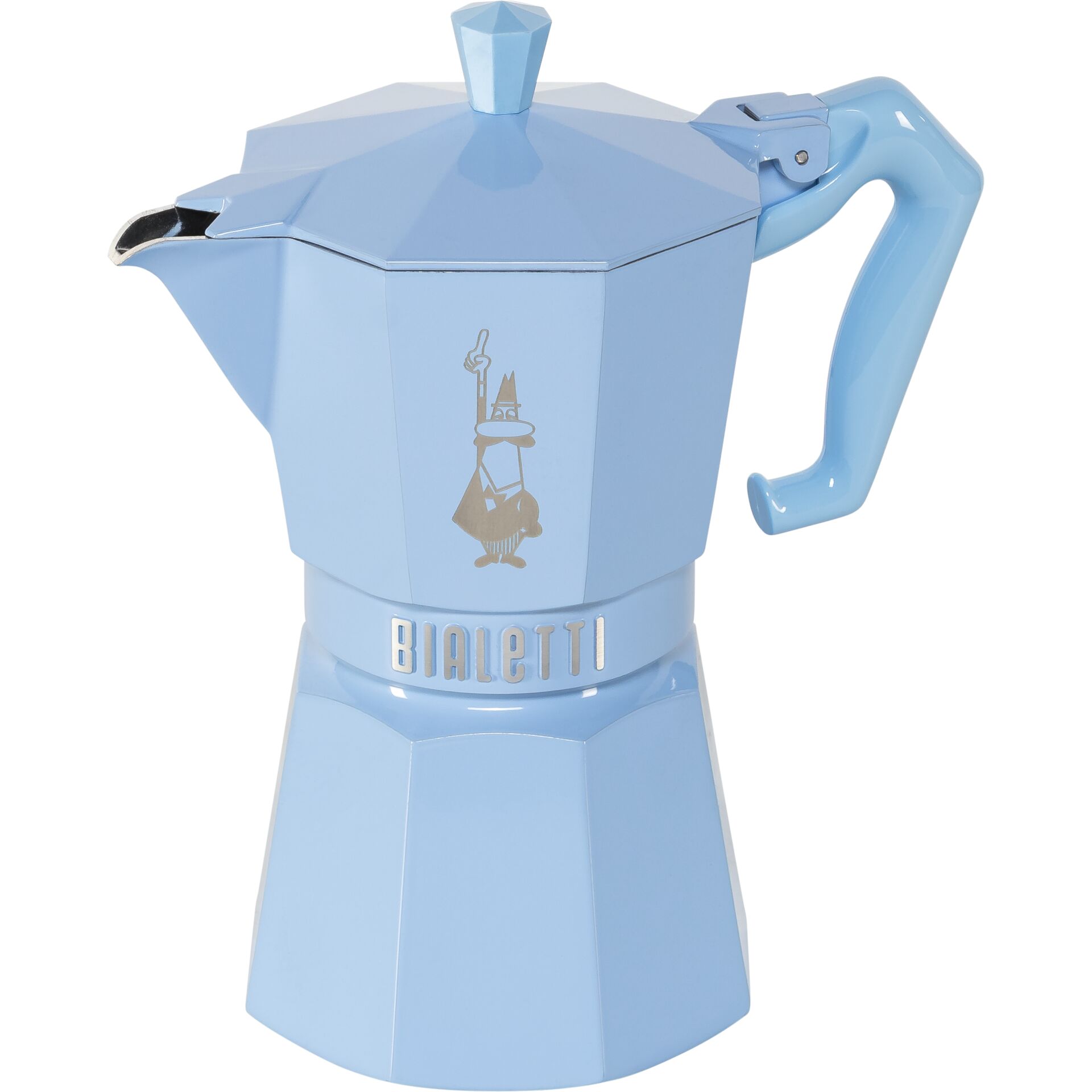 Bialetti MOKA EXCLUSIVE 6TZ  light blue