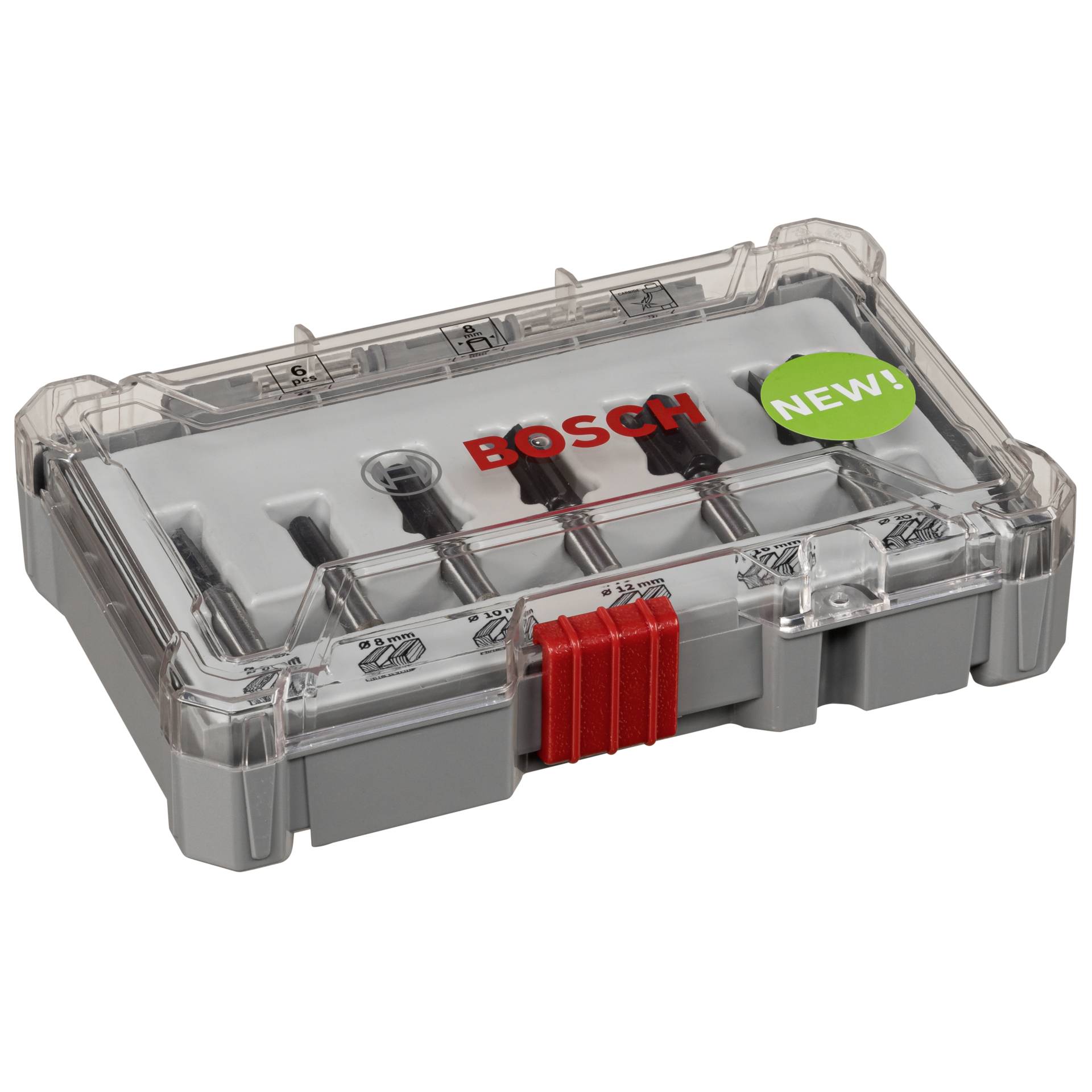 Bosch Nutfräser-Set 6tlg.