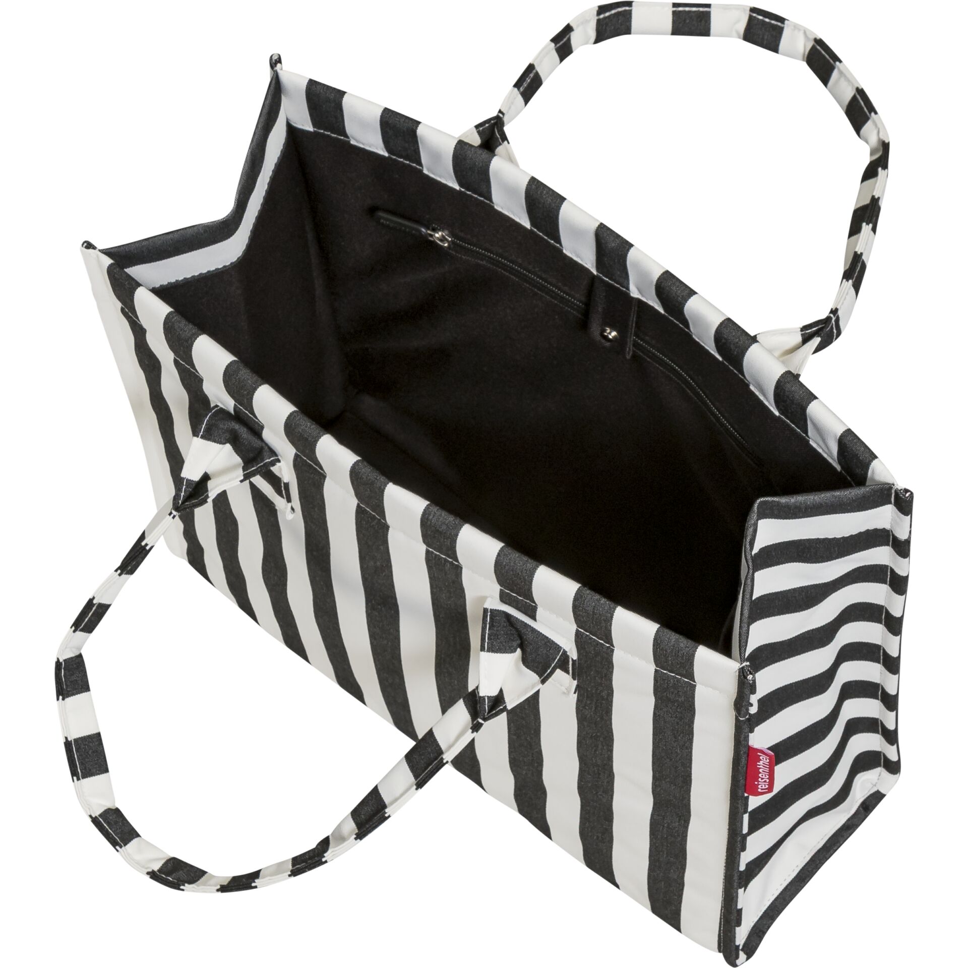 Tasche, Strukturierte Tasche, Zebra Muster, Schultertasche, Reißverschluss Innenfach