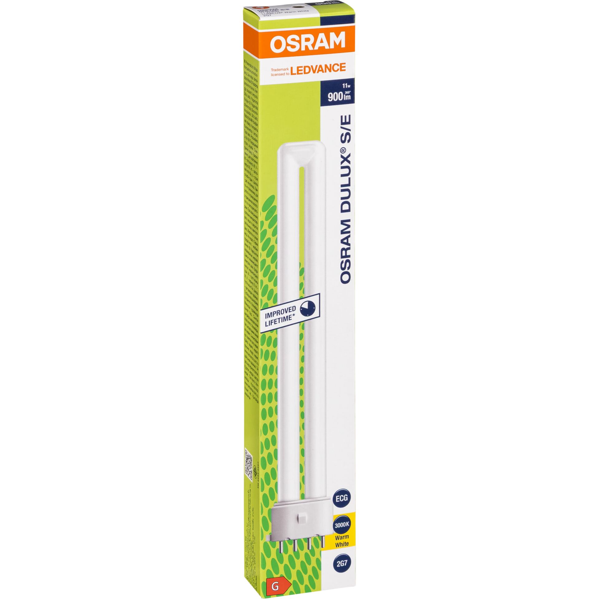 LED-Lampe, Röhre, DULUX S/E, 900 lm, ECG