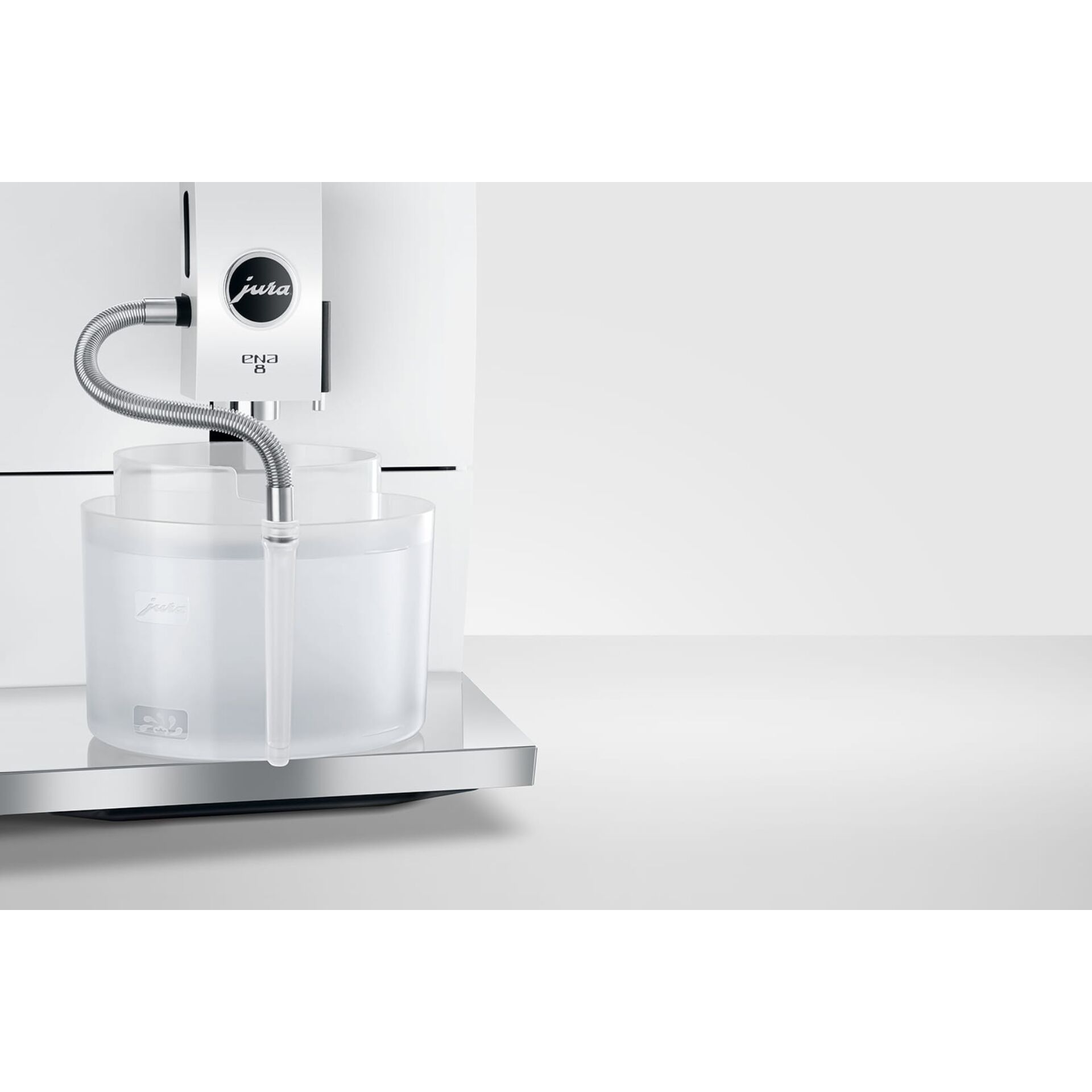 Espresso-Maschine, Kaffeemaschine, Wasserbehälter, Kannenfüllung, Sichtbare Düse