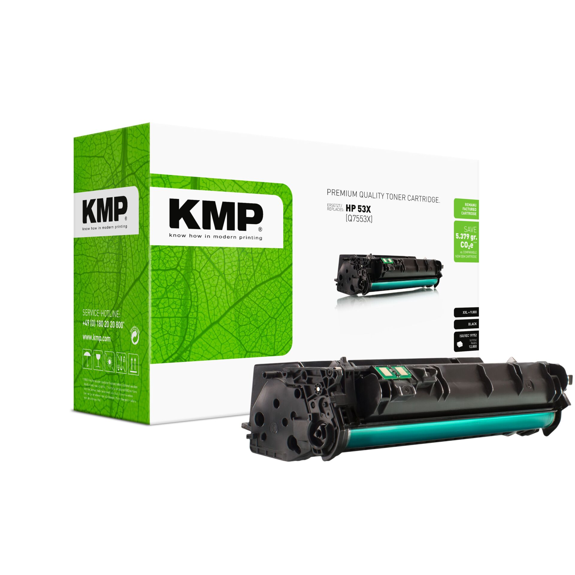 Werbung, toner cartridge, printer toner, grüne patrone, HP 53X, wartungszubehör