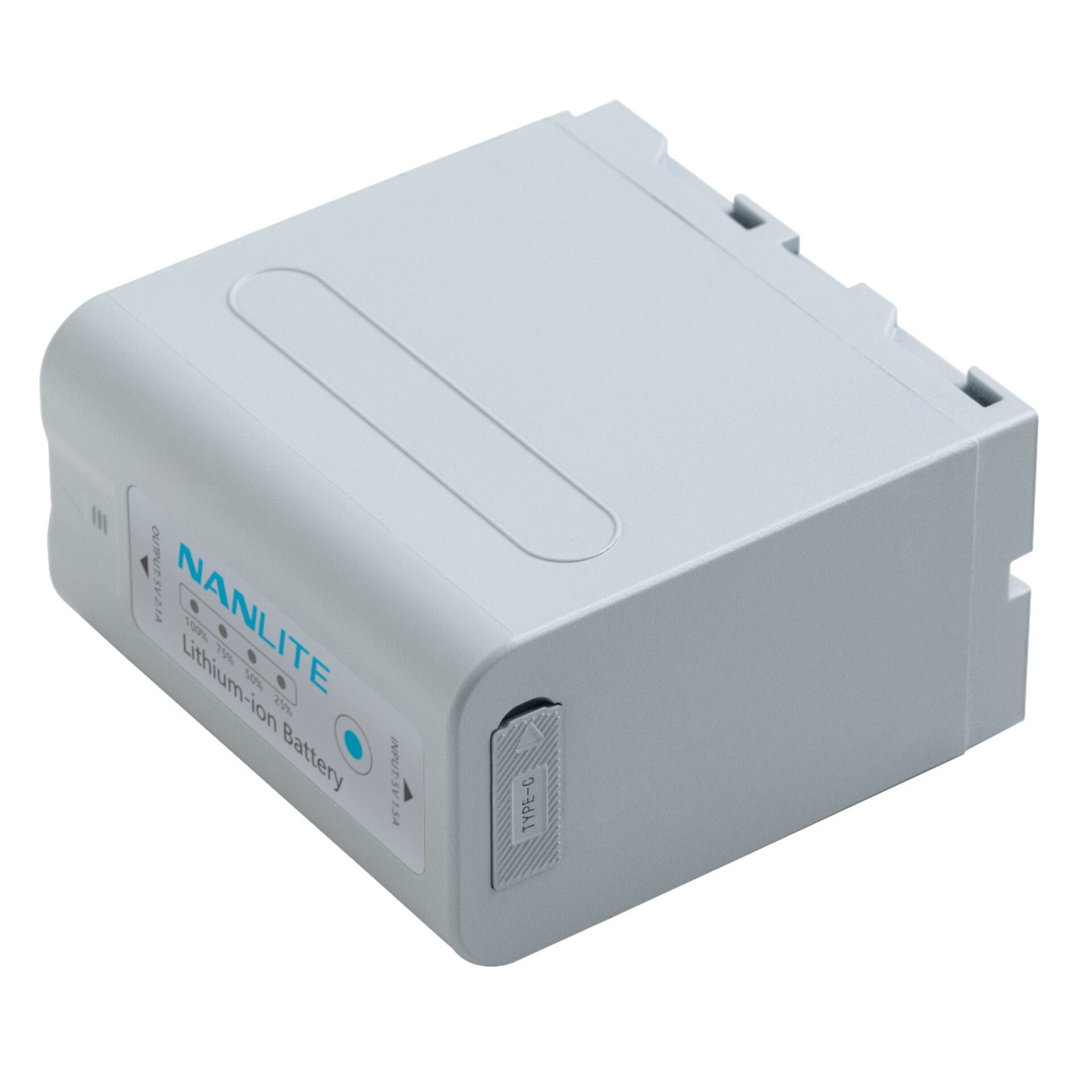 Lithium-Batterie, Batteriepack, Typ-C? (nicht sichtbar), Nanolite, Wiederaufladbar