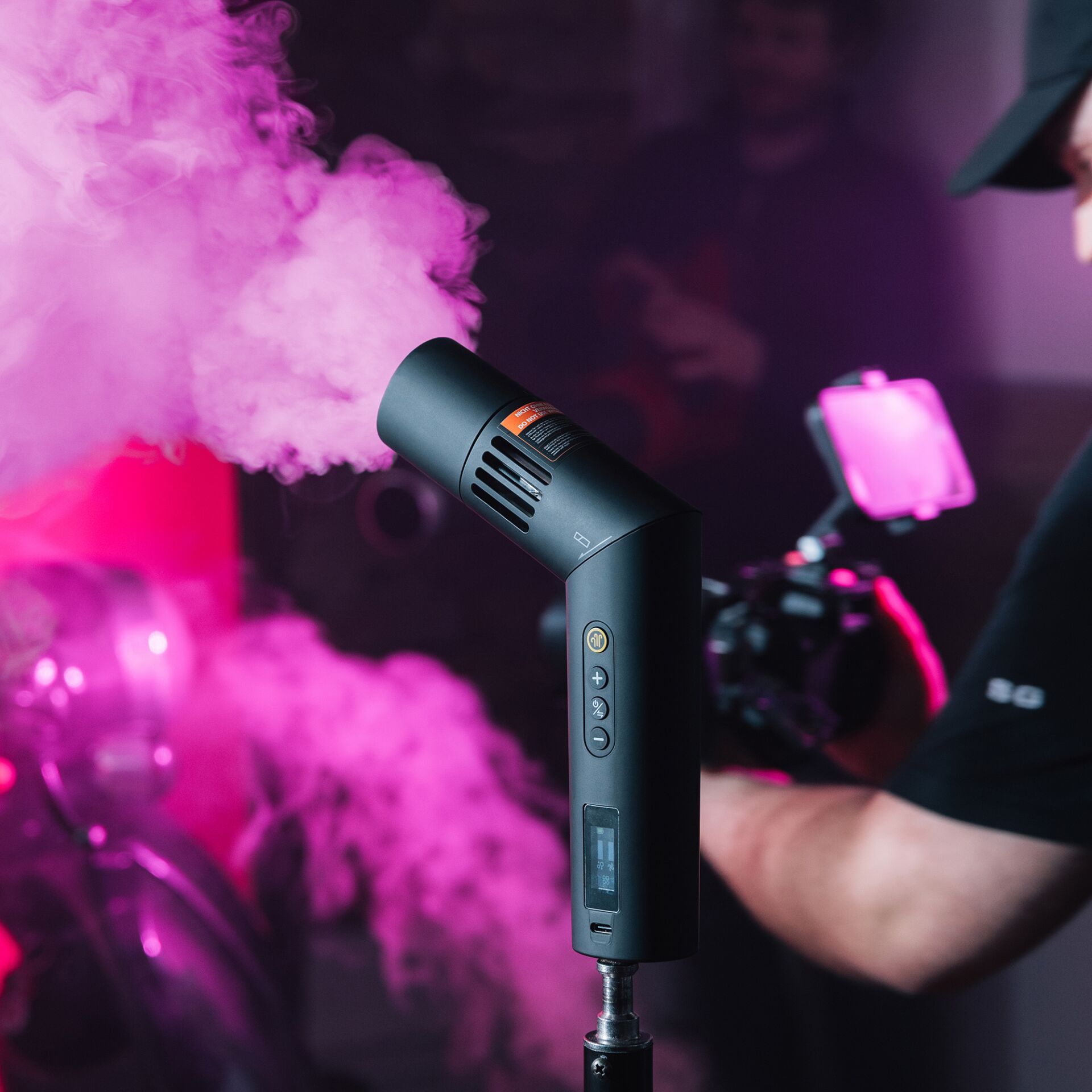 Rauchgerät, Luftstrom, Smog/Duft, Dampfmaschine, Pflegegerät
