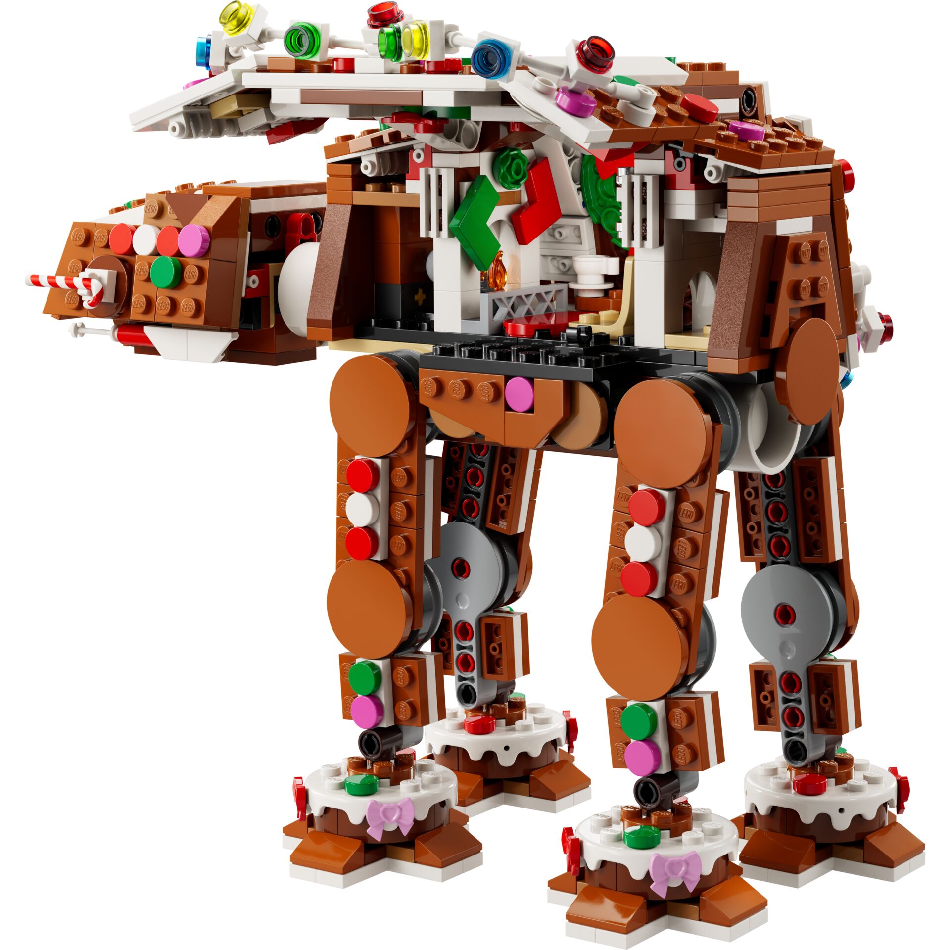 LEGOLego, Lego set, Mech, Gingerbread, Brown legs